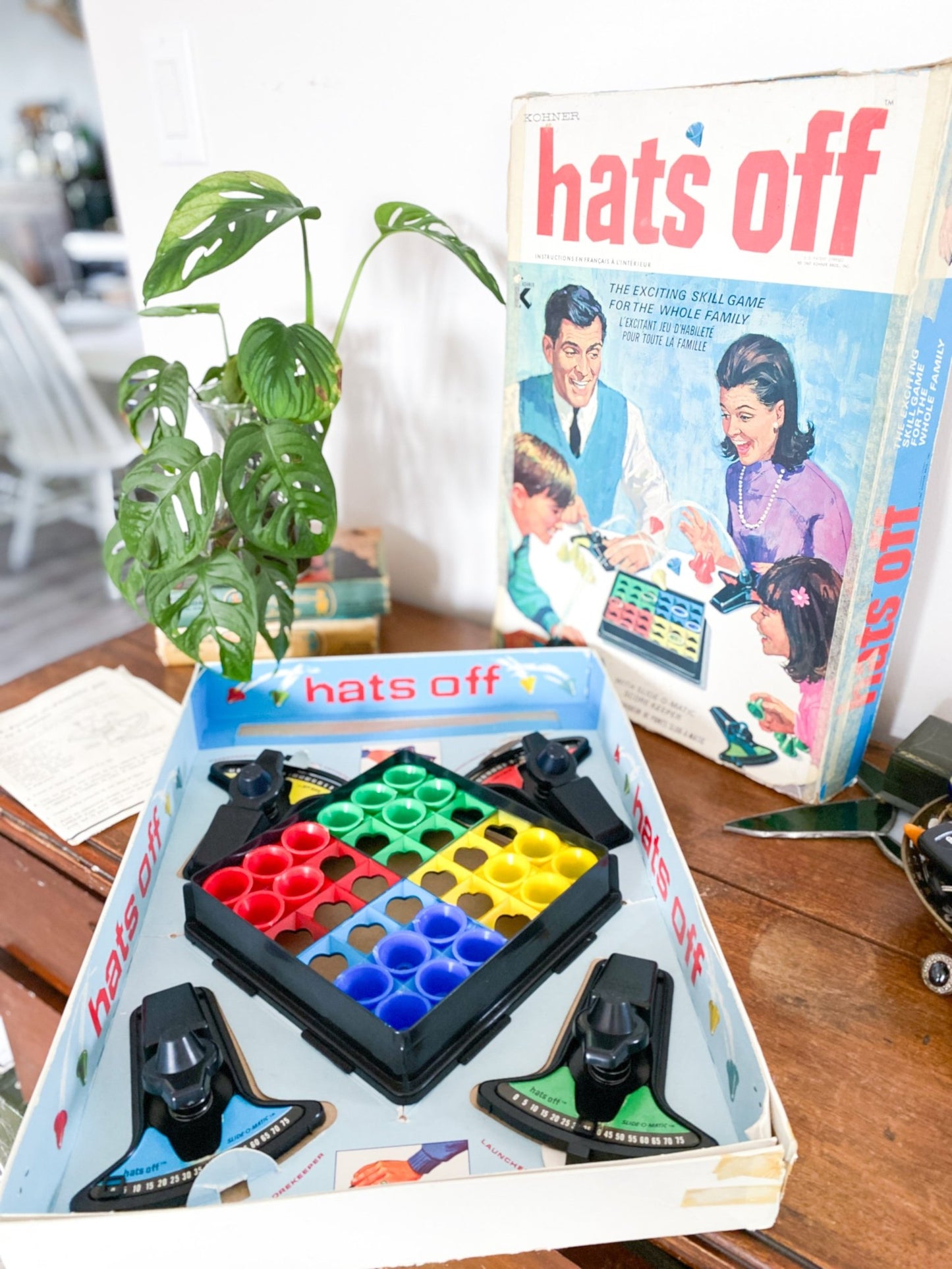 1967 Hats Off Vintage Board Game - Perth Market