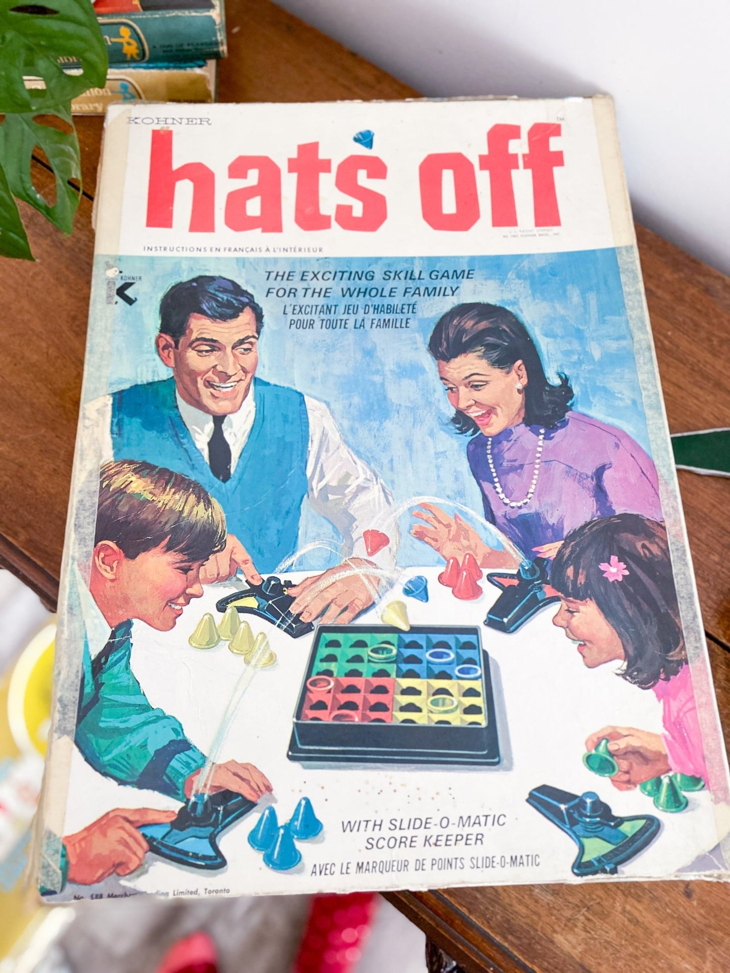 1967 Hats Off Vintage Board Game - Perth Market