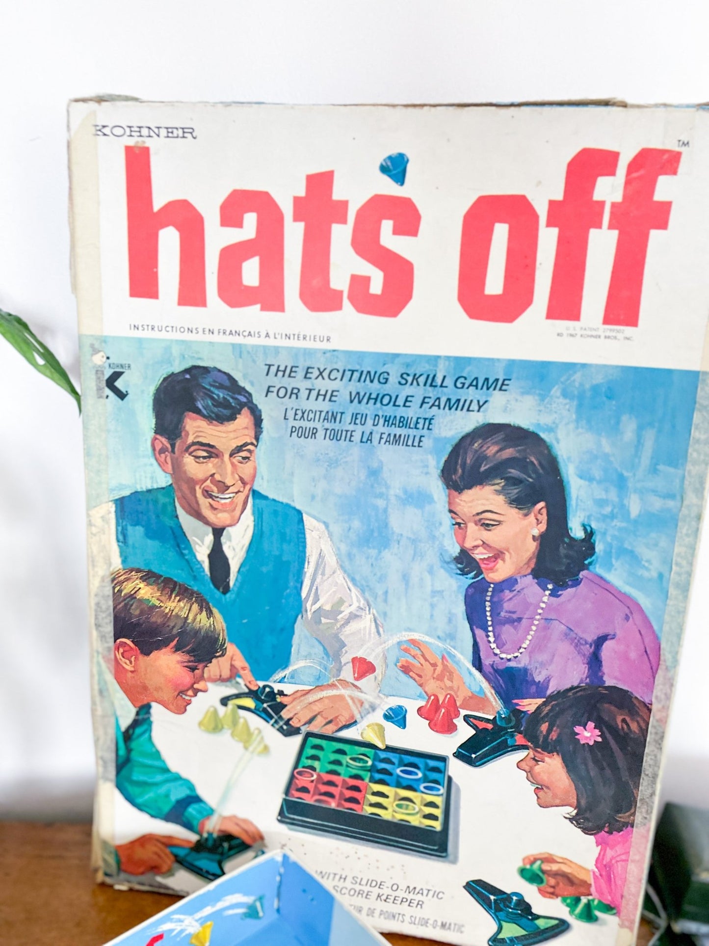 1967 Hats Off Vintage Board Game - Perth Market