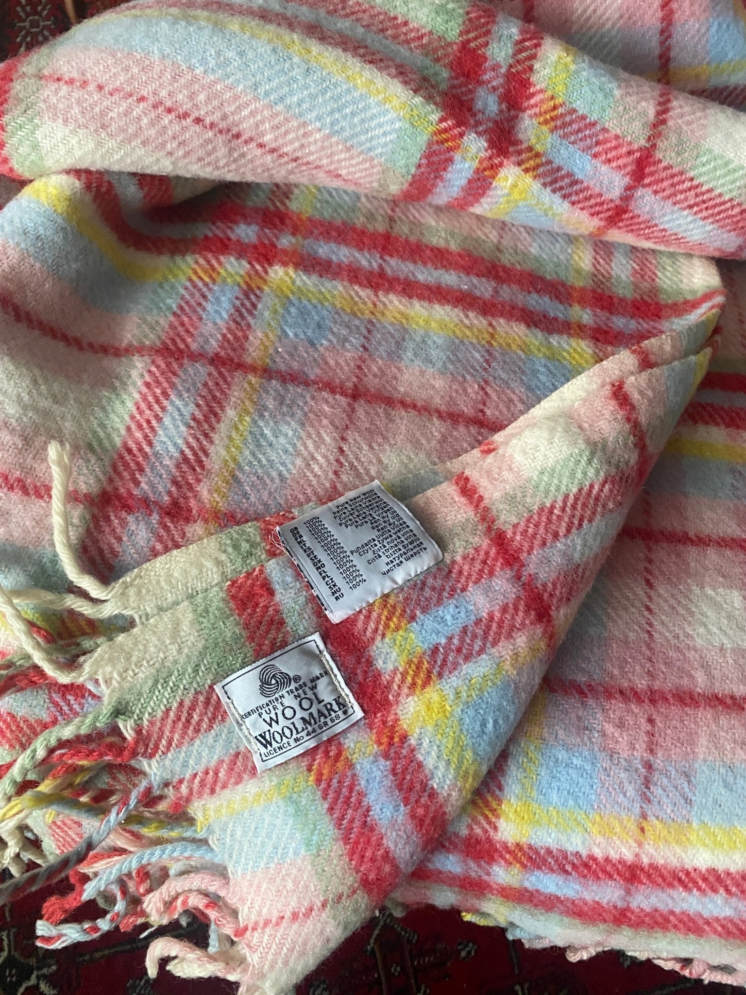 1999 Rosalie Cath Kidston IKEA Wool Blanket - Perth Market