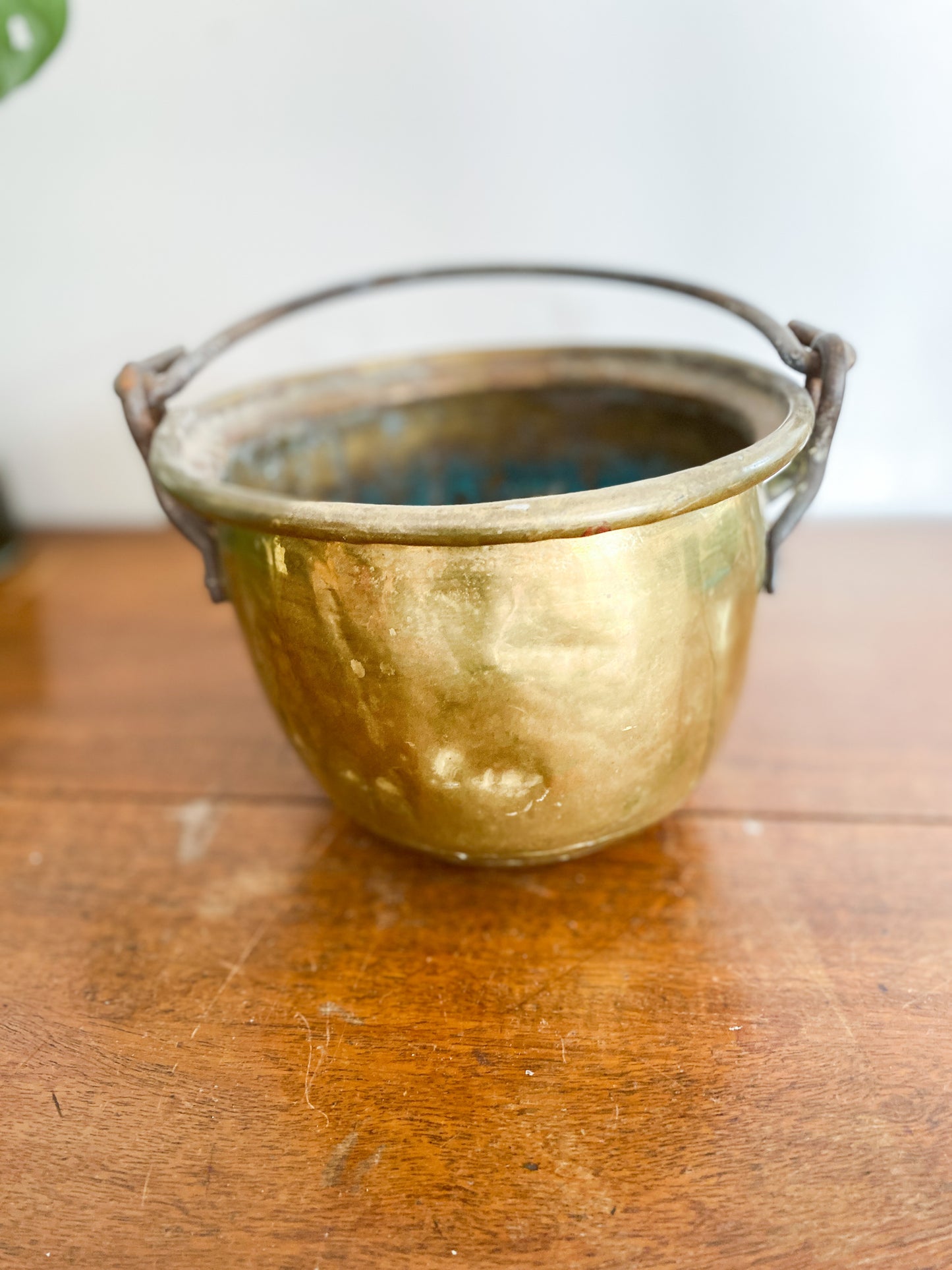 Brass Pail with Handle
