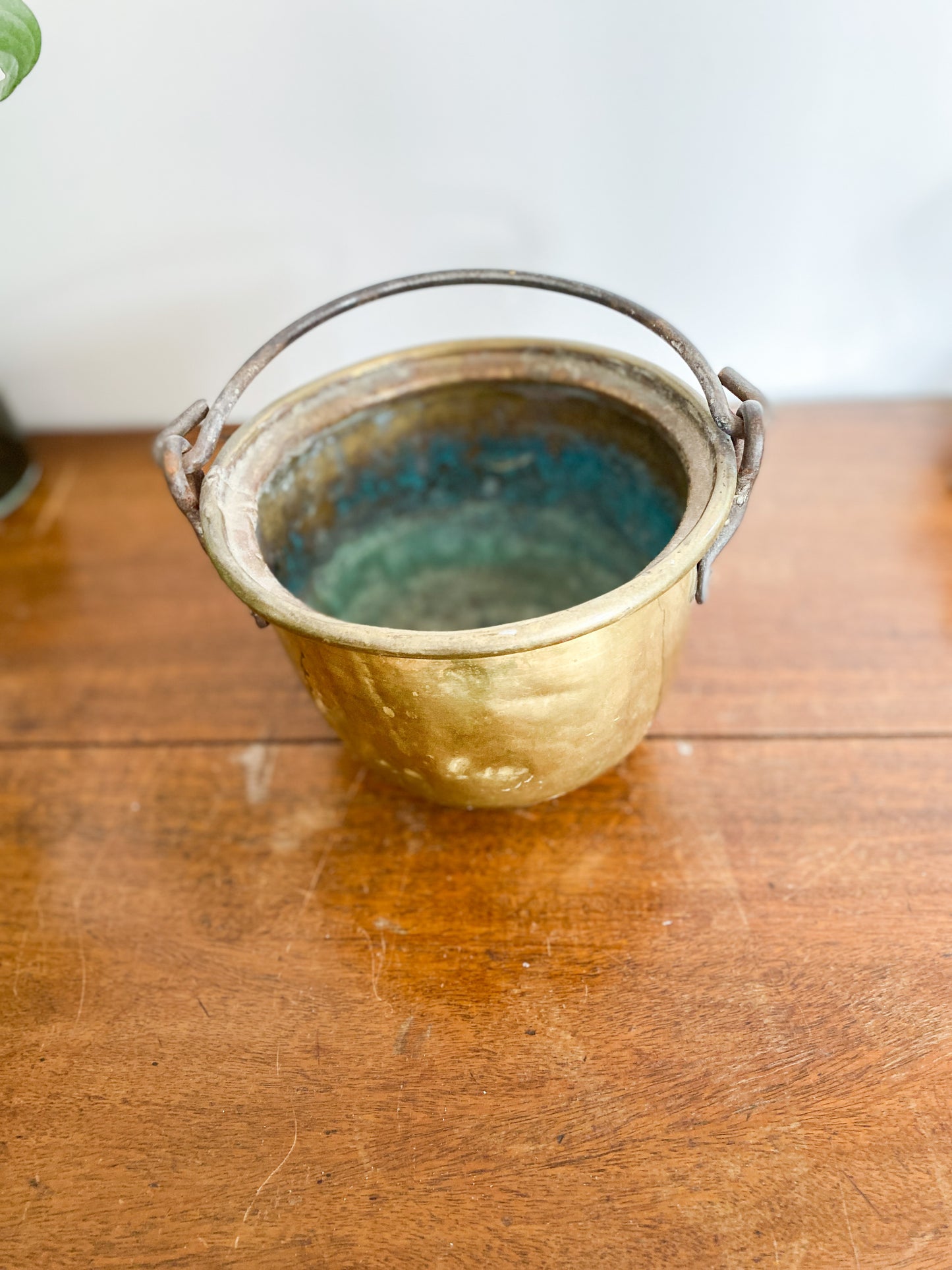 Brass Pail with Handle