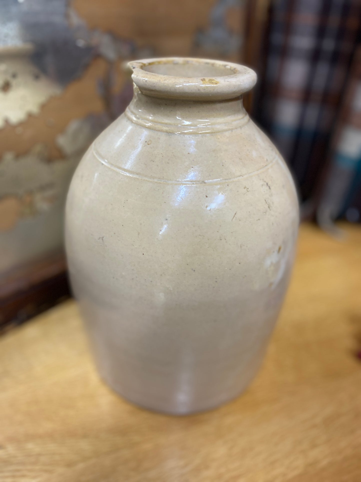 Medium Vintage Stone Crock