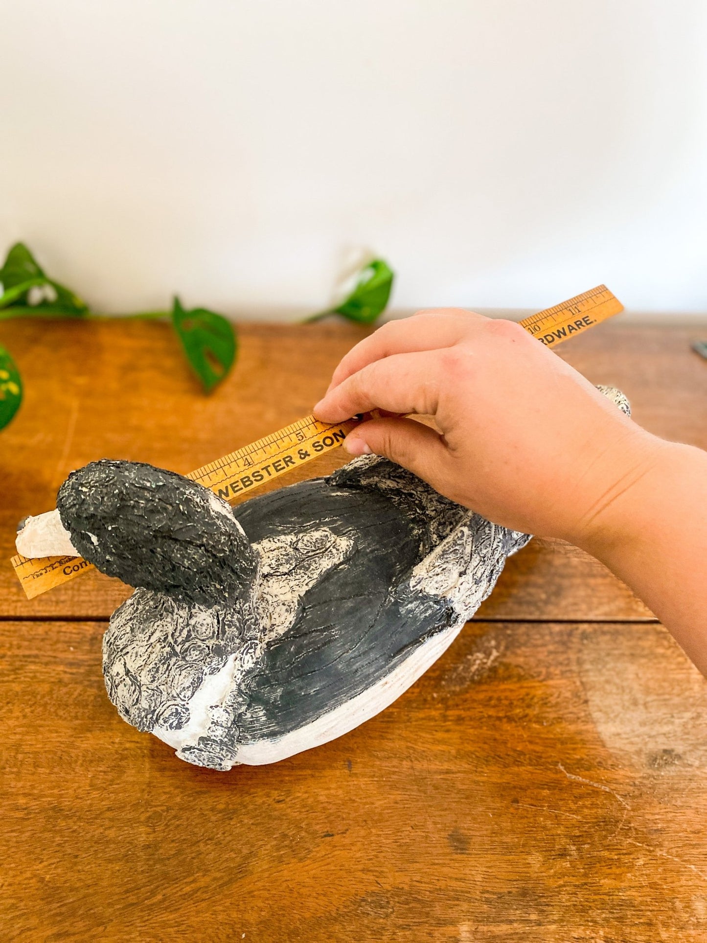 Antique Wooden & Handpainted Duck Decoy - Perth Market