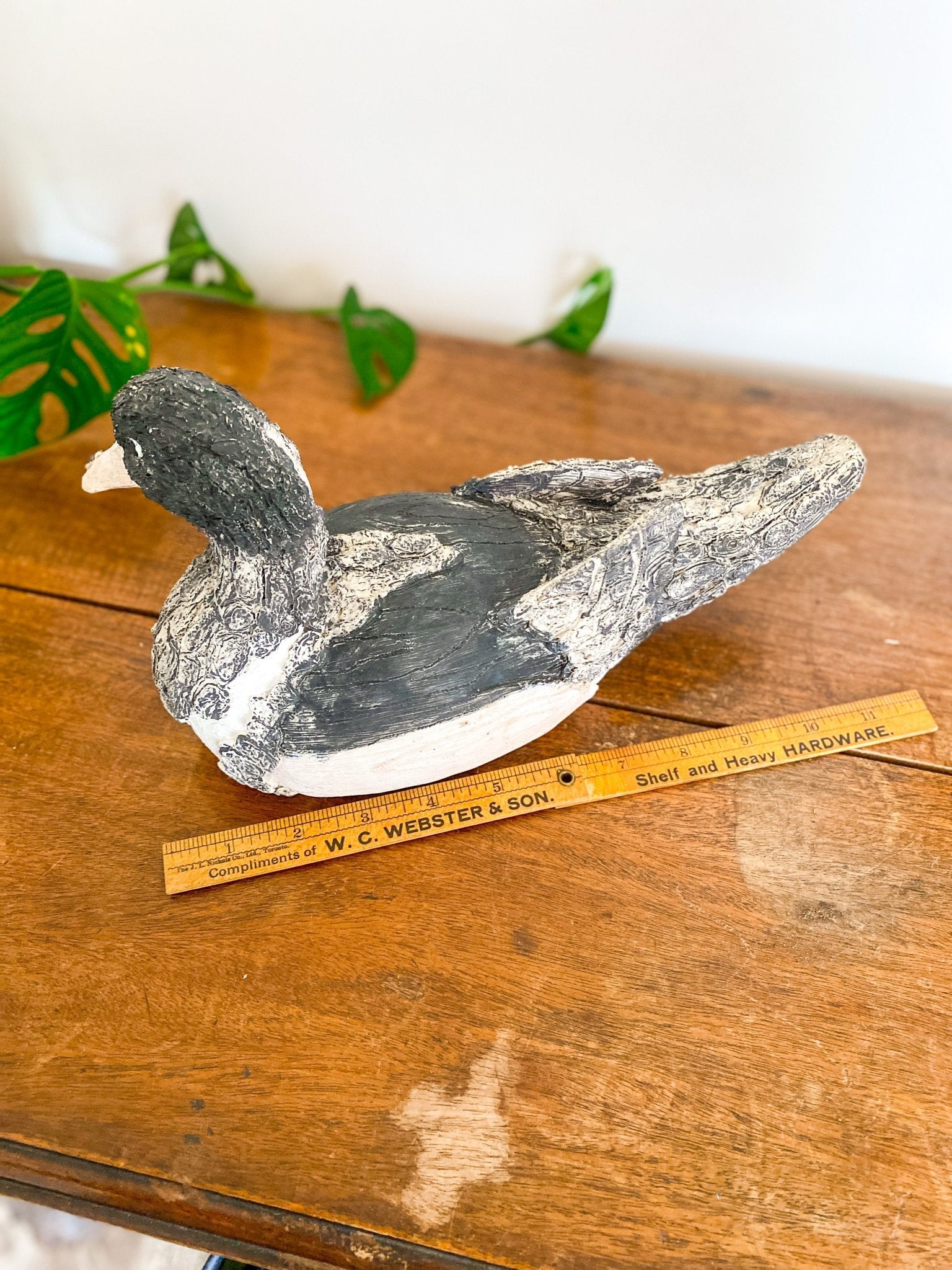 Antique Wooden & Handpainted Duck Decoy - Perth Market