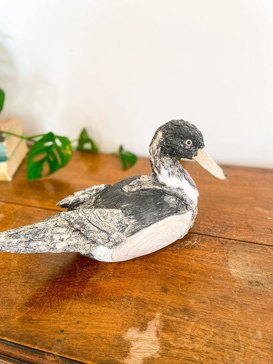 Antique Wooden & Handpainted Duck Decoy - Perth Market