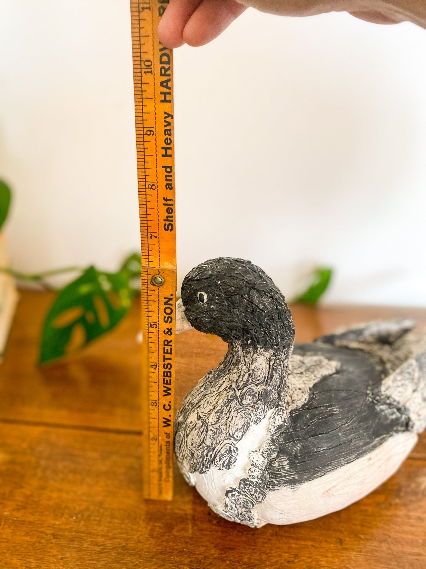 Antique Wooden & Handpainted Duck Decoy - Perth Market