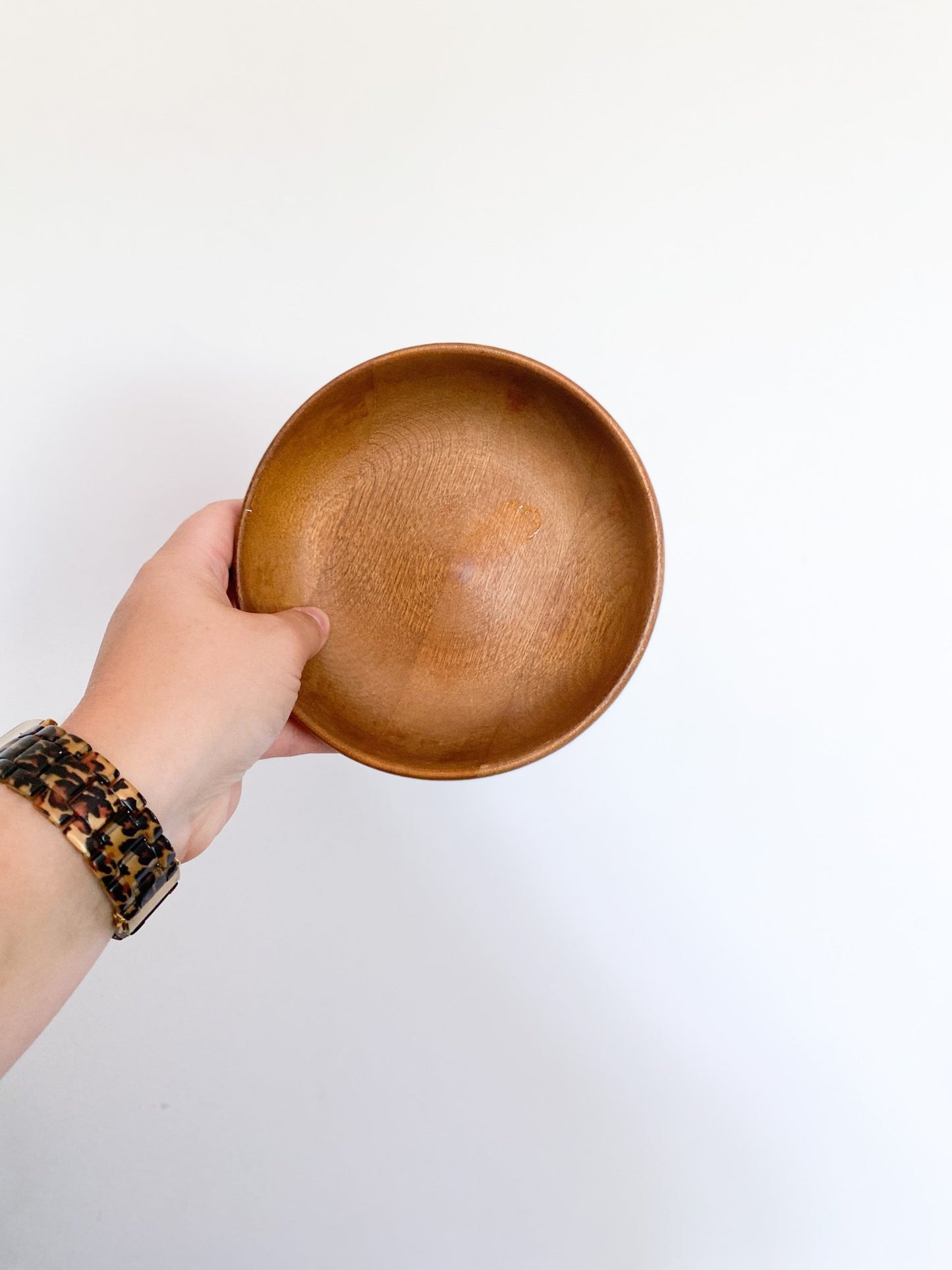 Baribocraft Set of Maple Wooden Bowls with Circular Indentation - Perth Market