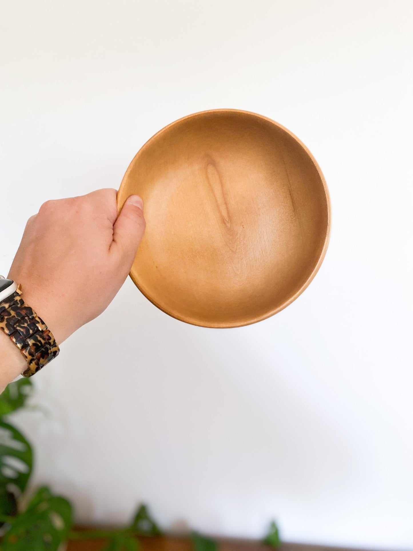 Baribocraft Set of Maple Wooden Bowls with Wheat Pattern - Perth Market