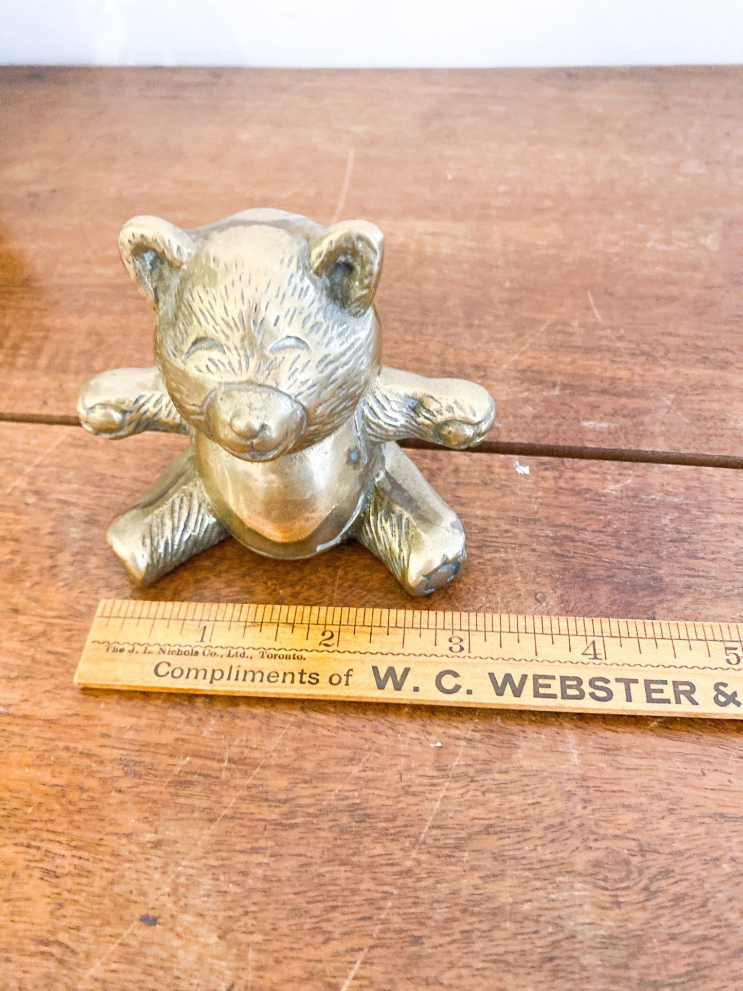 Brass Teddy Bear - Perth Market