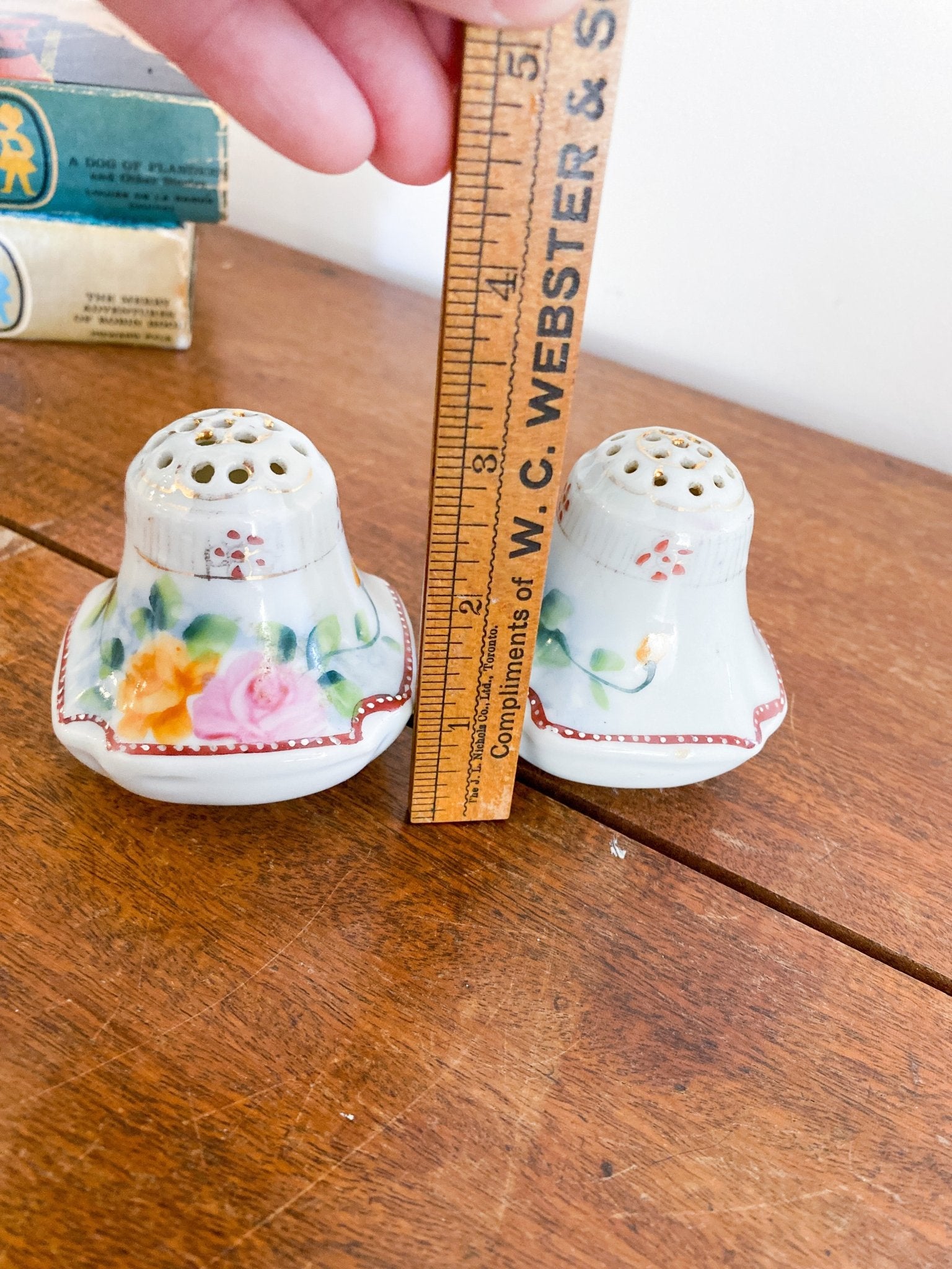 Ceramic Delicate Floral Salt & Pepper Shakers - Perth Market