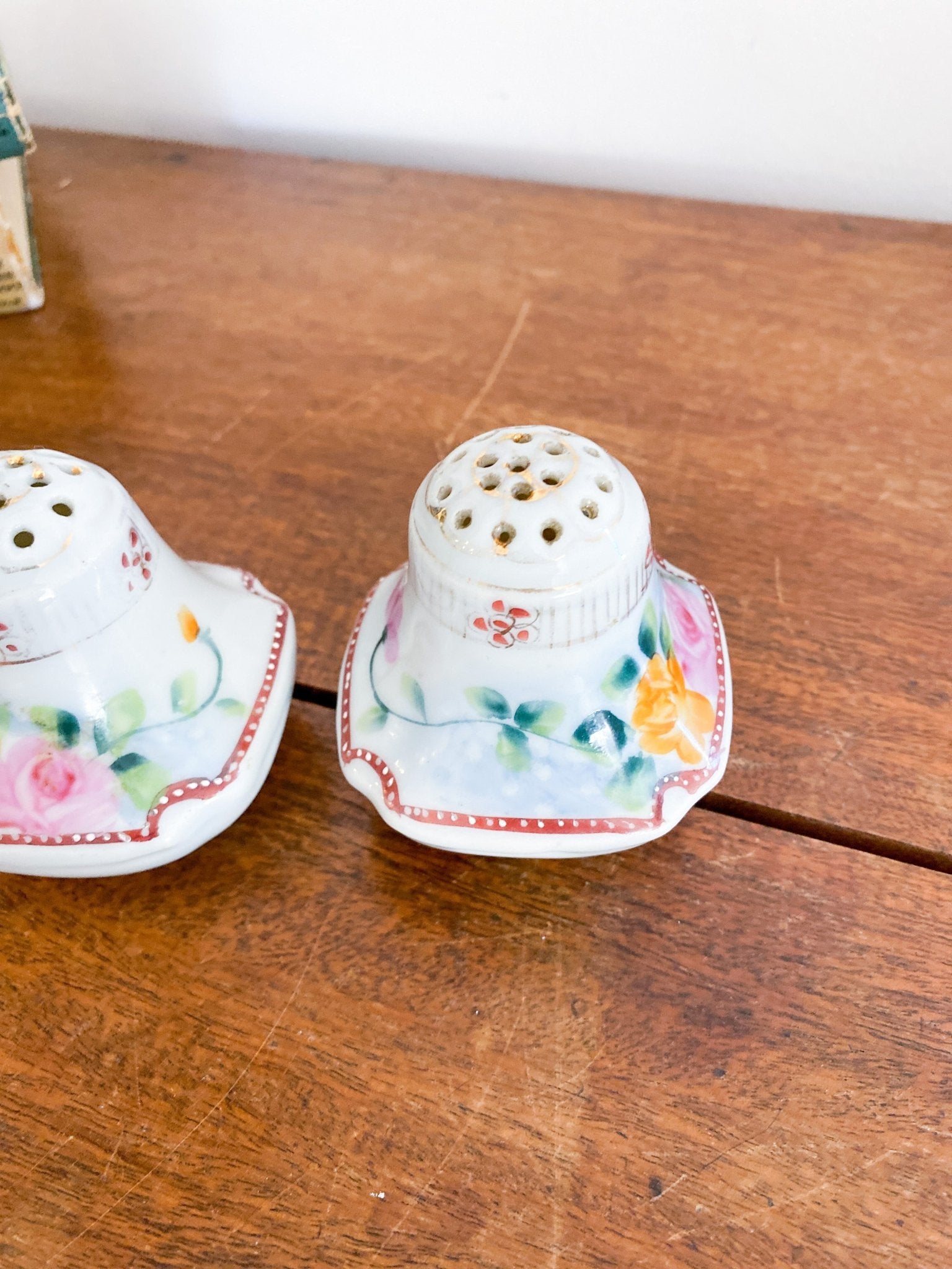 Ceramic Delicate Floral Salt & Pepper Shakers - Perth Market