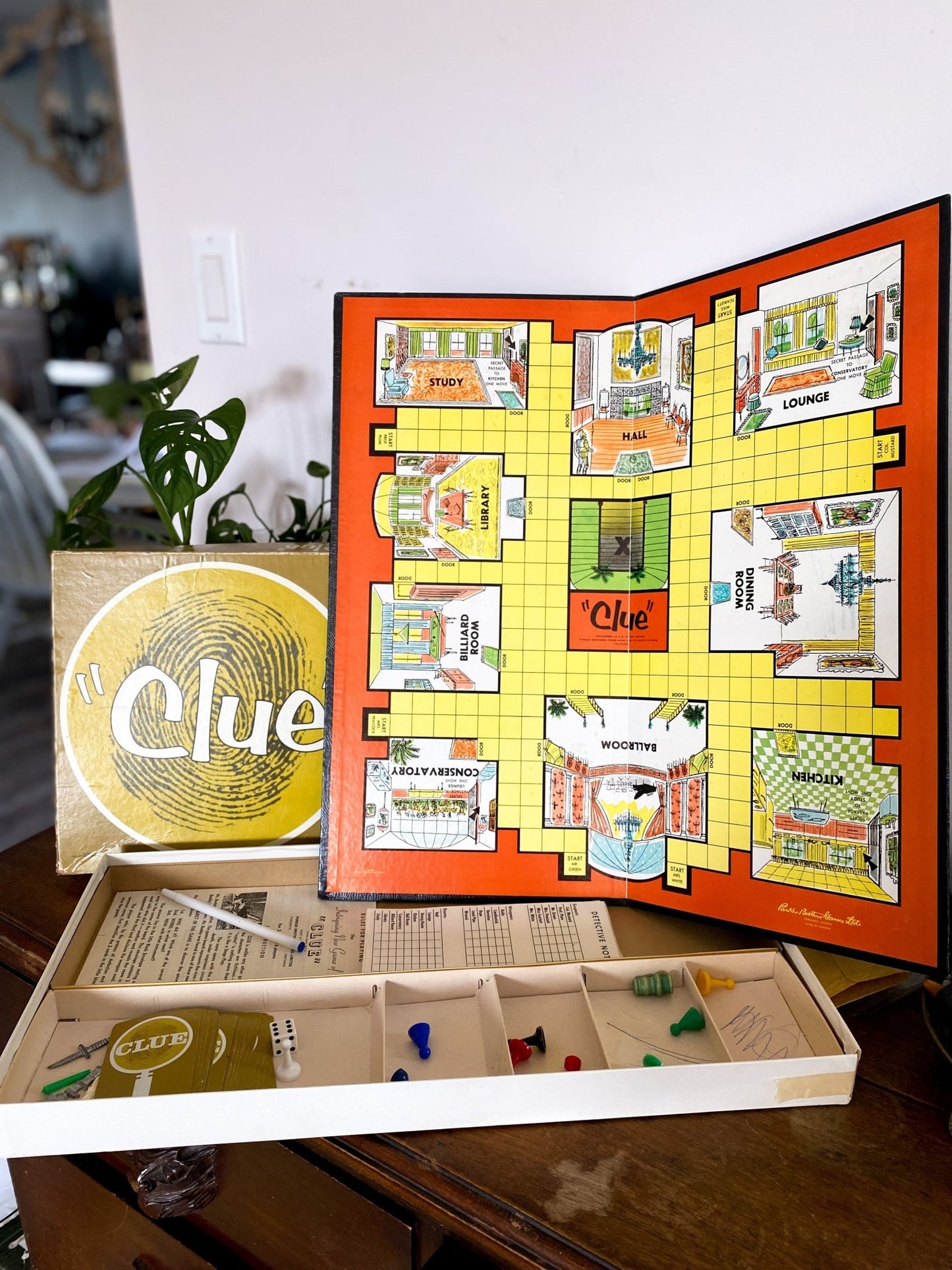 Original Clue Vintage Board Game - Perth Market