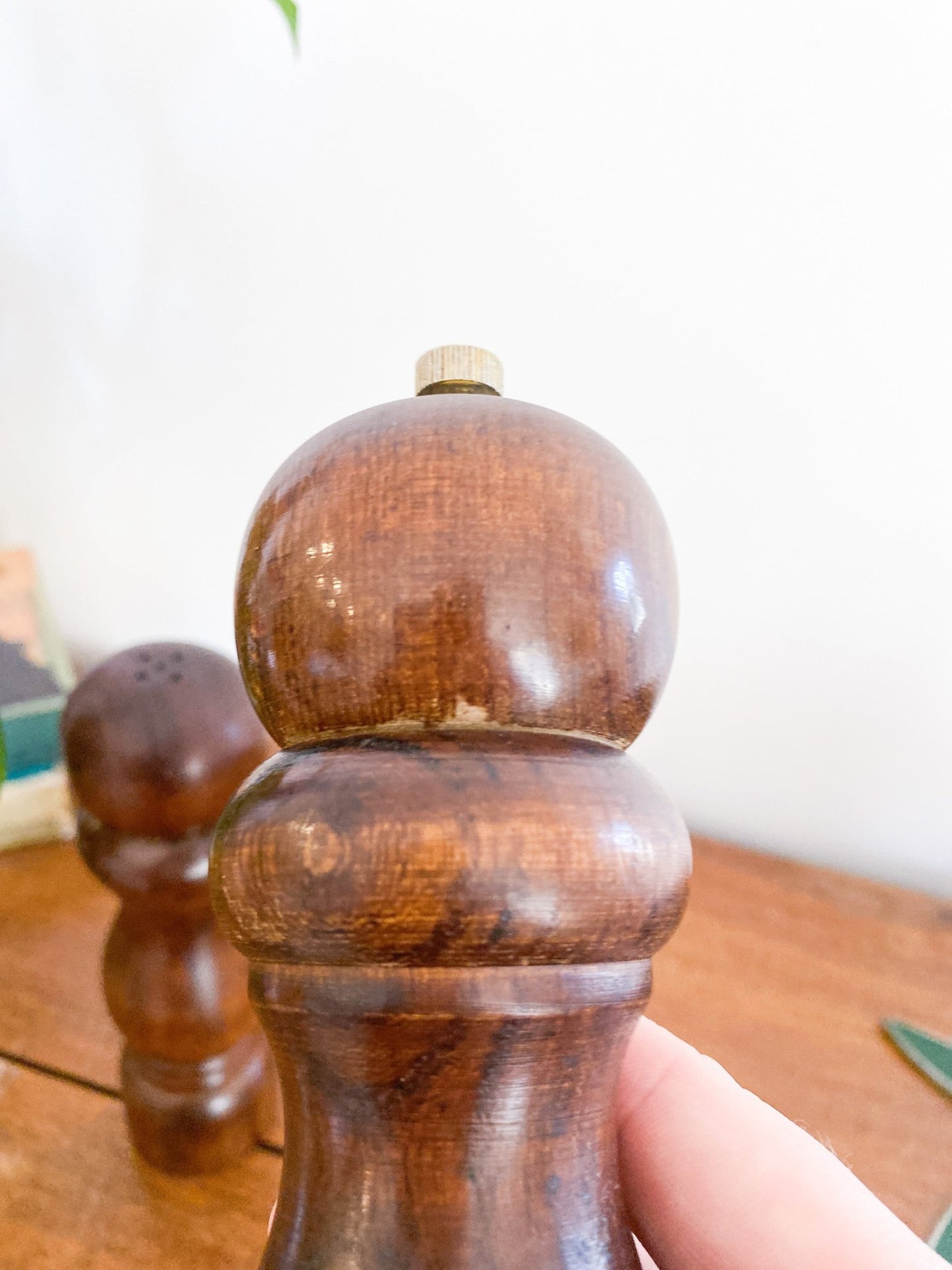 Restaurant Style Wooden Salt Shaker & Pepper Grinder - Perth Market