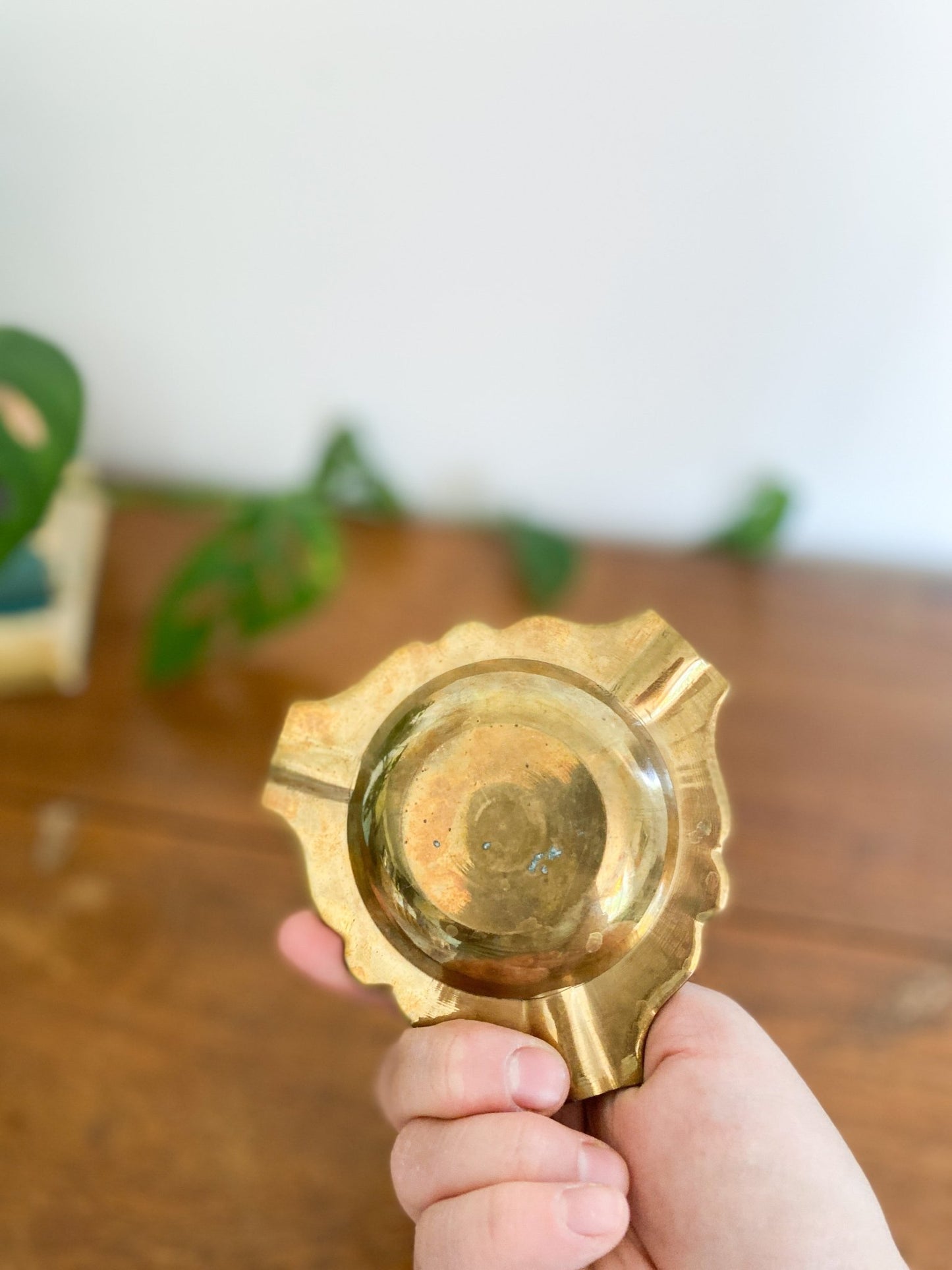 Vintage Brass Ashtray/Incense Holder - Perth Market