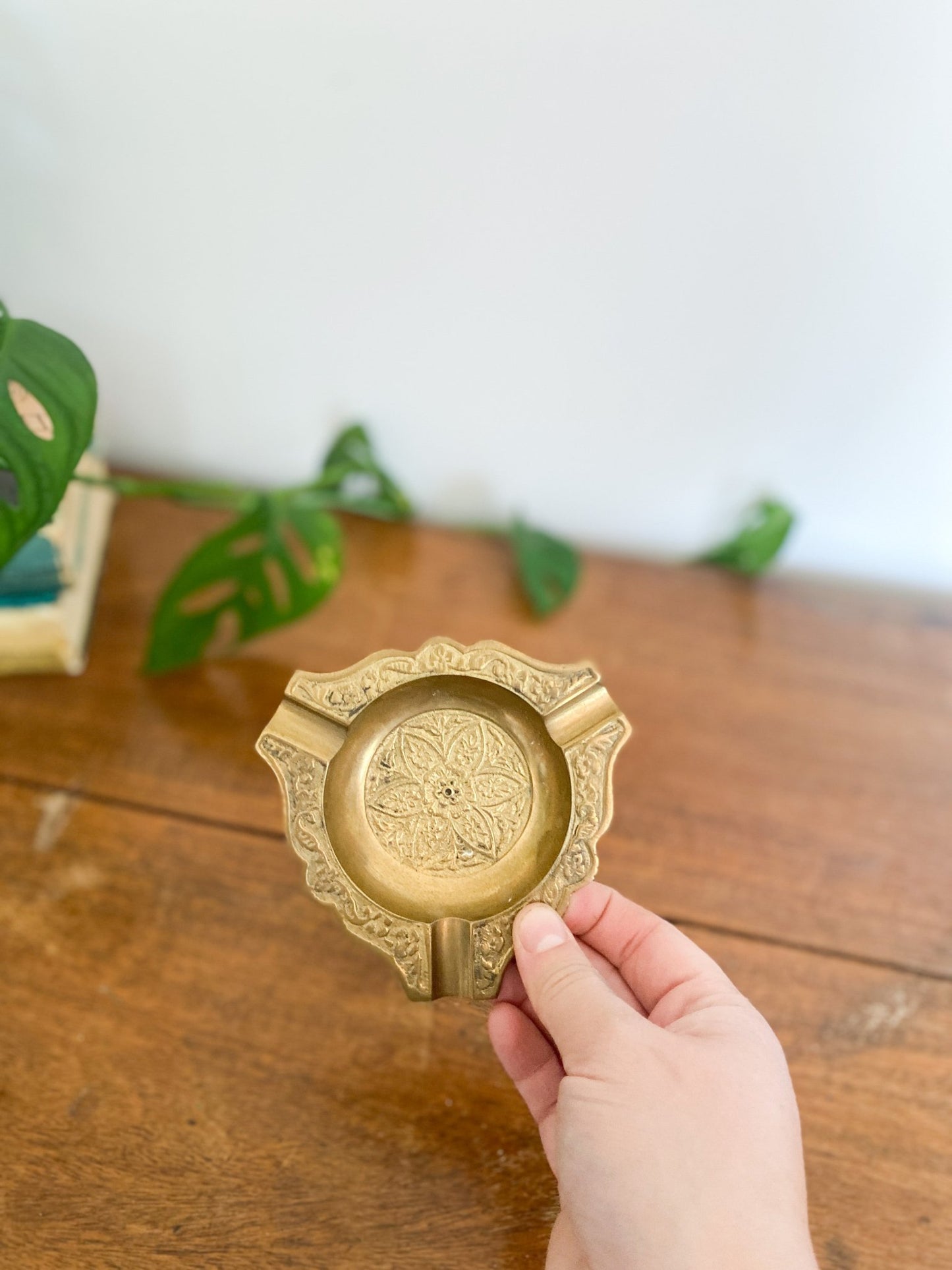 Vintage Brass Ashtray/Incense Holder - Perth Market