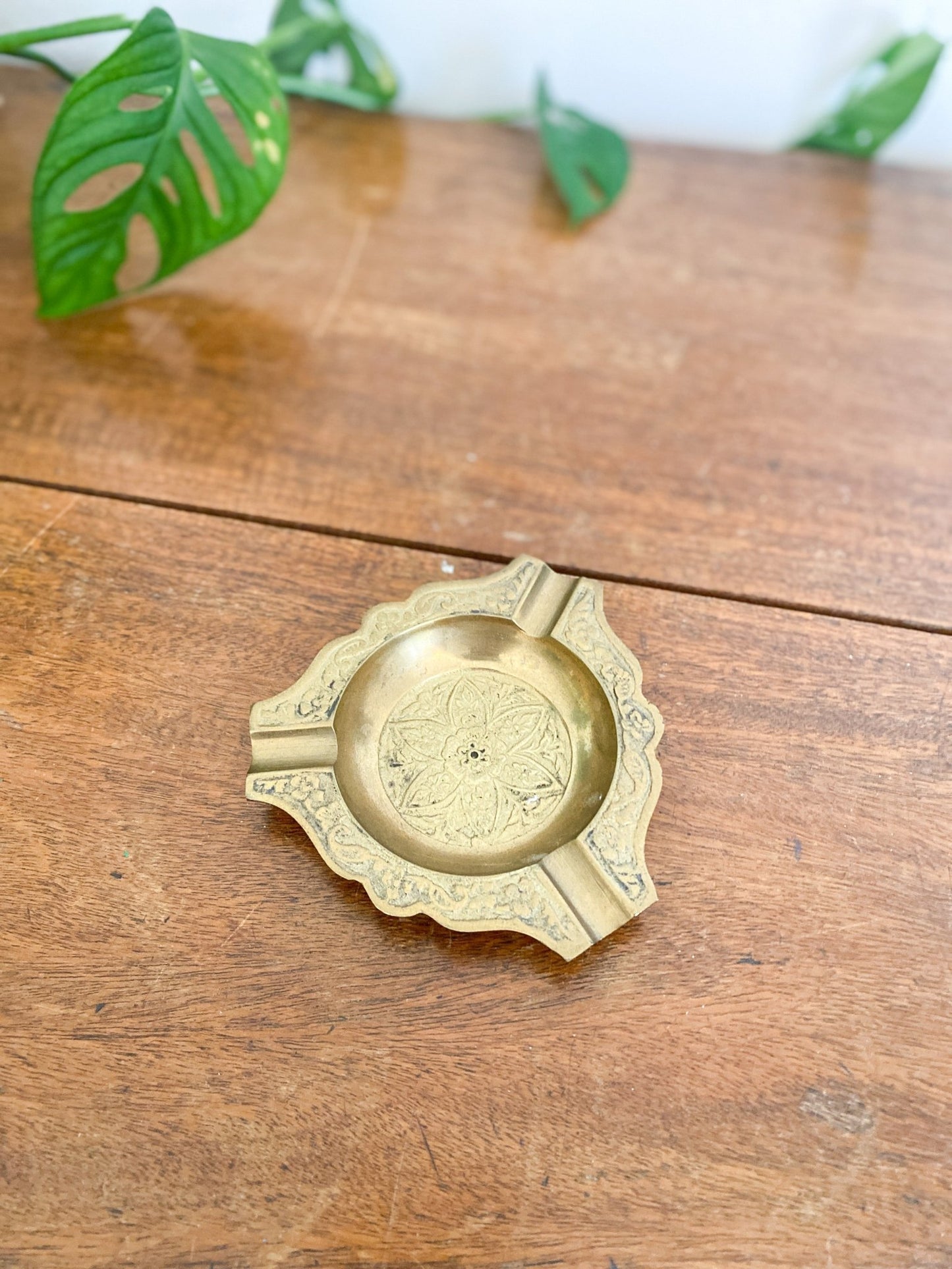 Vintage Brass Ashtray/Incense Holder - Perth Market