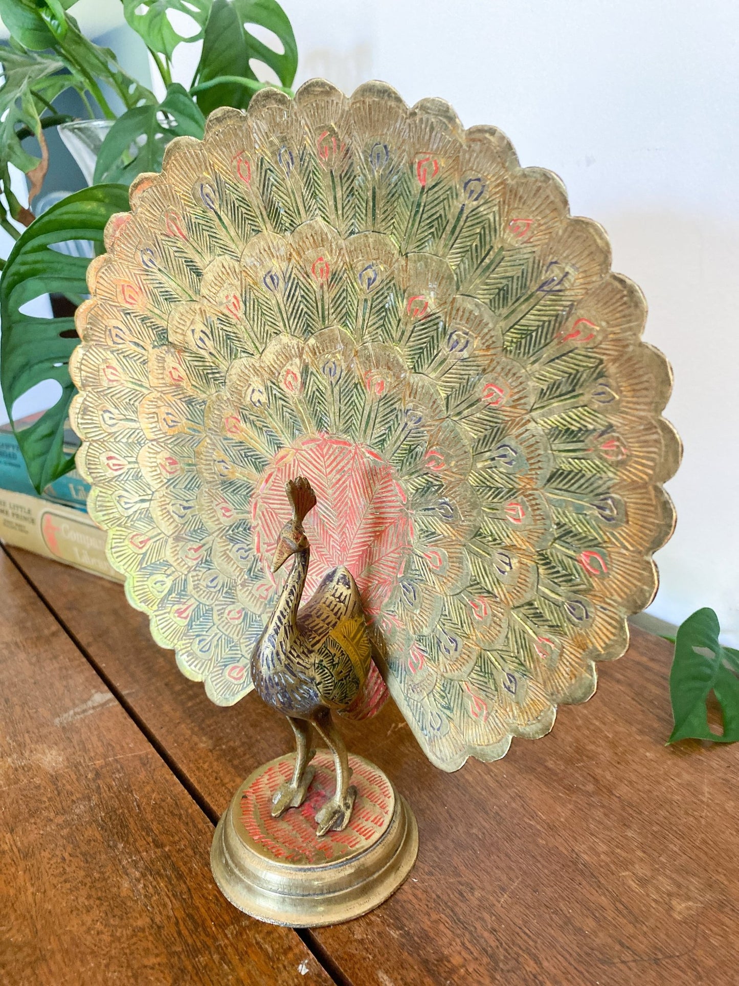 Vintage Brass Peacock - Perth Market