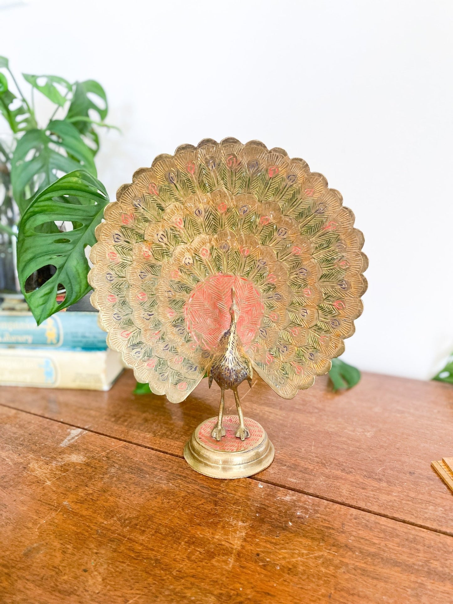 Vintage Brass Peacock - Perth Market