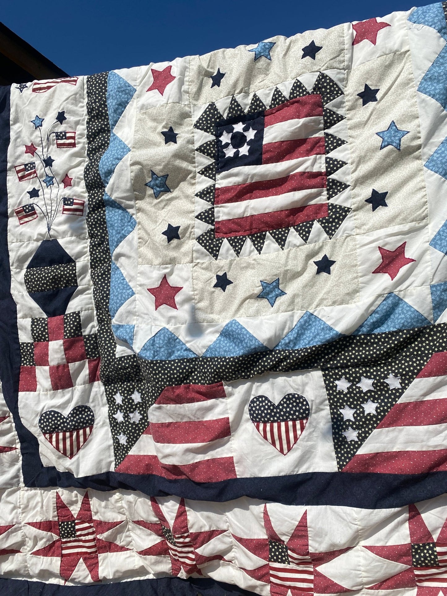 Vintage Handmade American Quilt - Perth Market