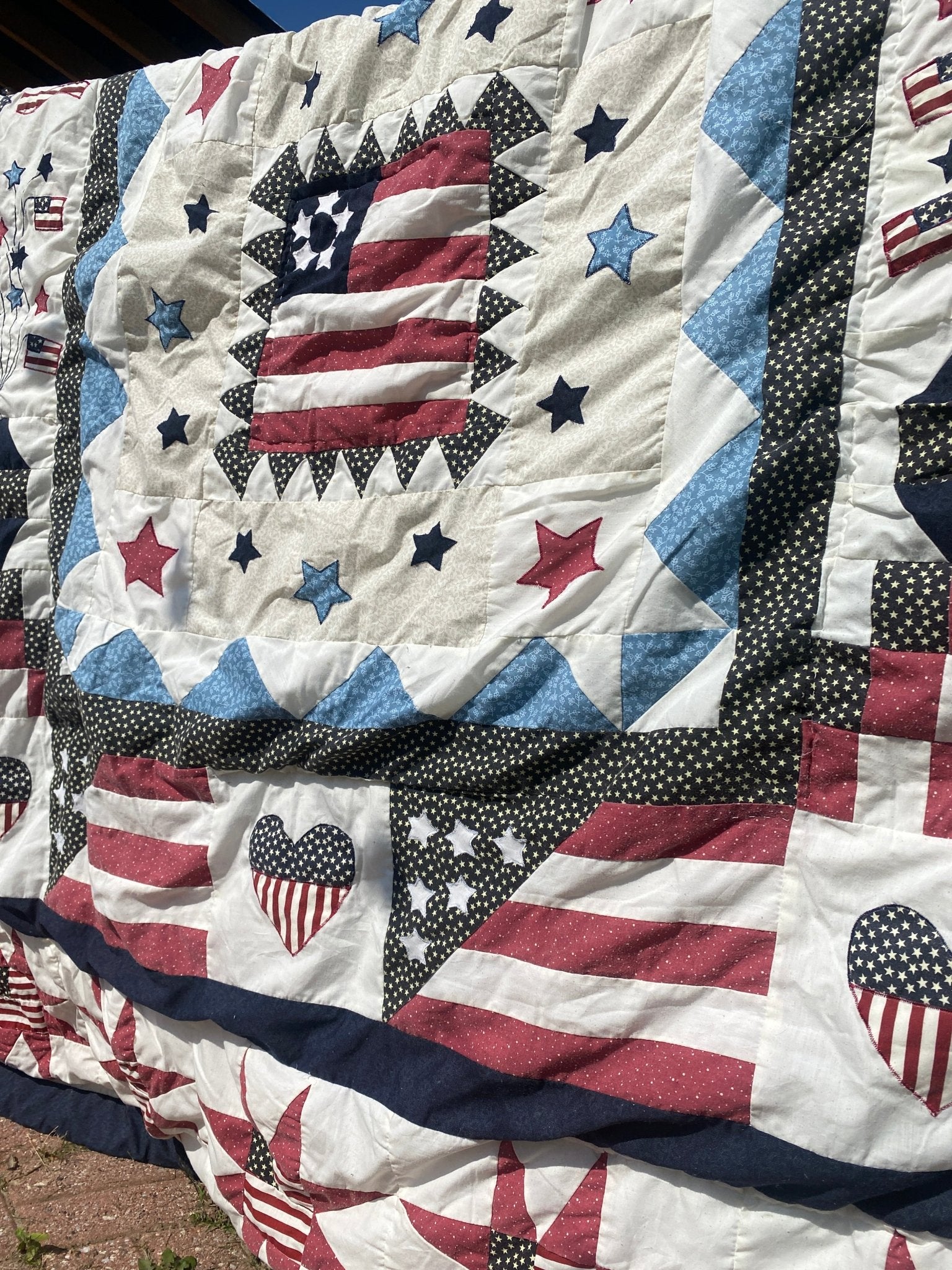 Vintage Handmade American Quilt - Perth Market