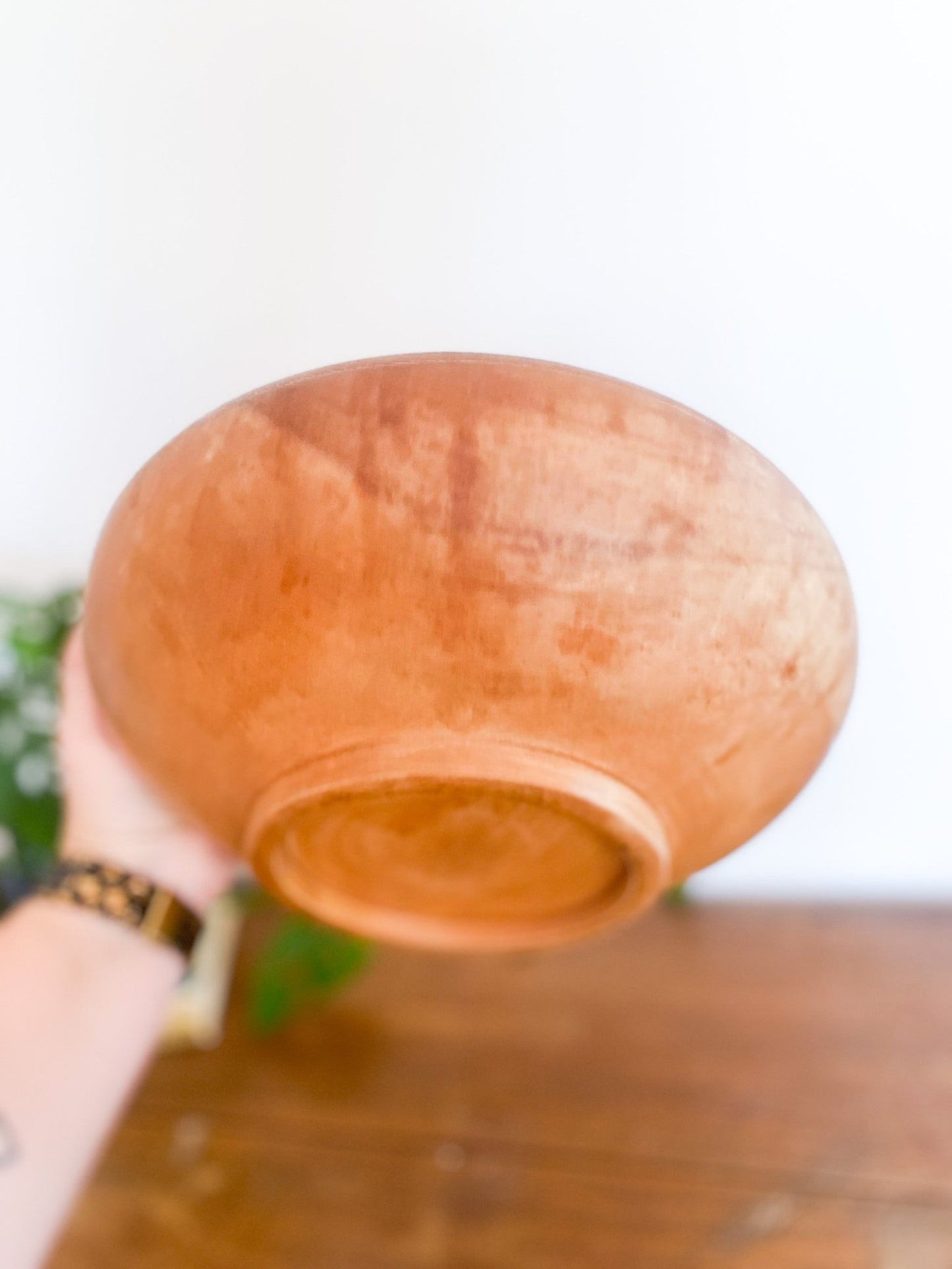 Vintage Wooden Salad Bowl - Perth Market