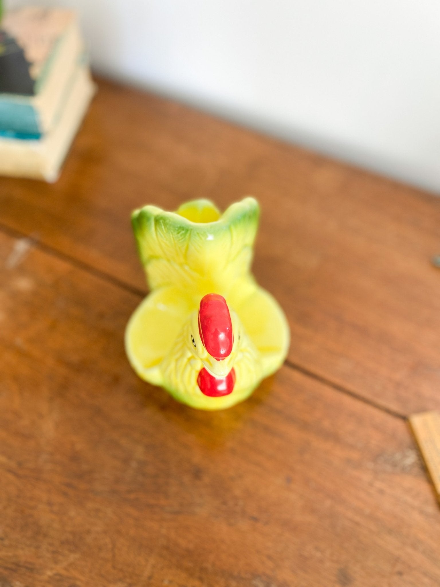 Vintage Yellow Hen Napkin + Salt & Pepper Holder - Perth Market