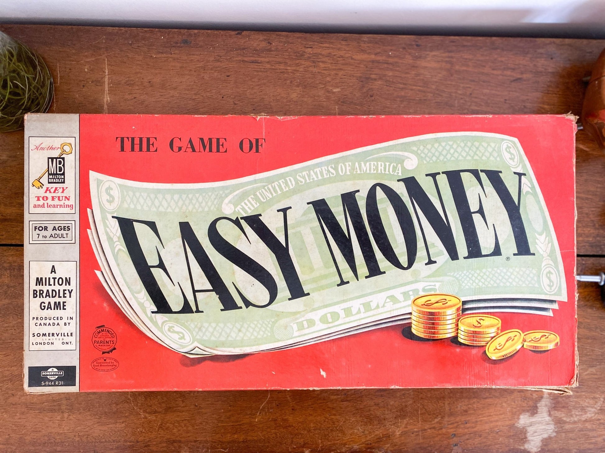 1950s Milton Bradley Easy Money Vintage Game - Perth Market