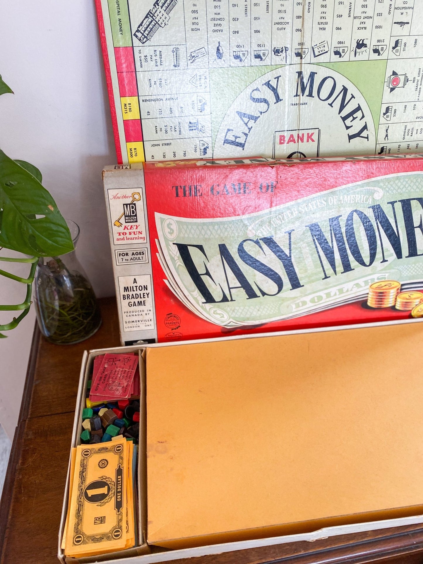 1950s Milton Bradley Easy Money Vintage Game - Perth Market