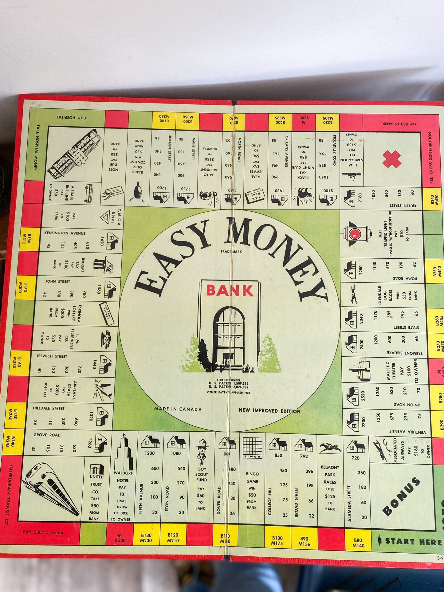 1950s Milton Bradley Easy Money Vintage Game - Perth Market