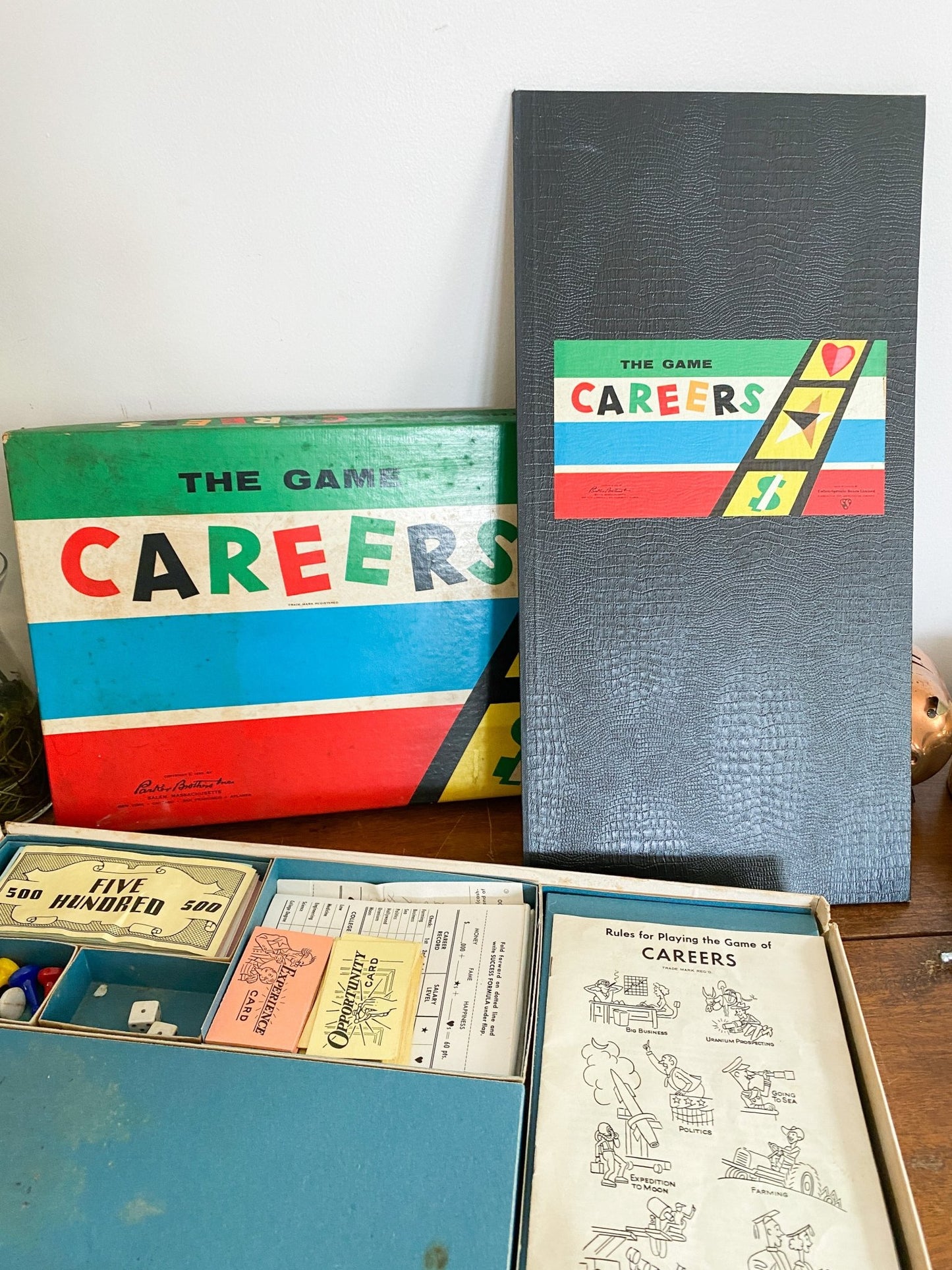 1950s Parker Brothers Careers Vintage Game - Perth Market