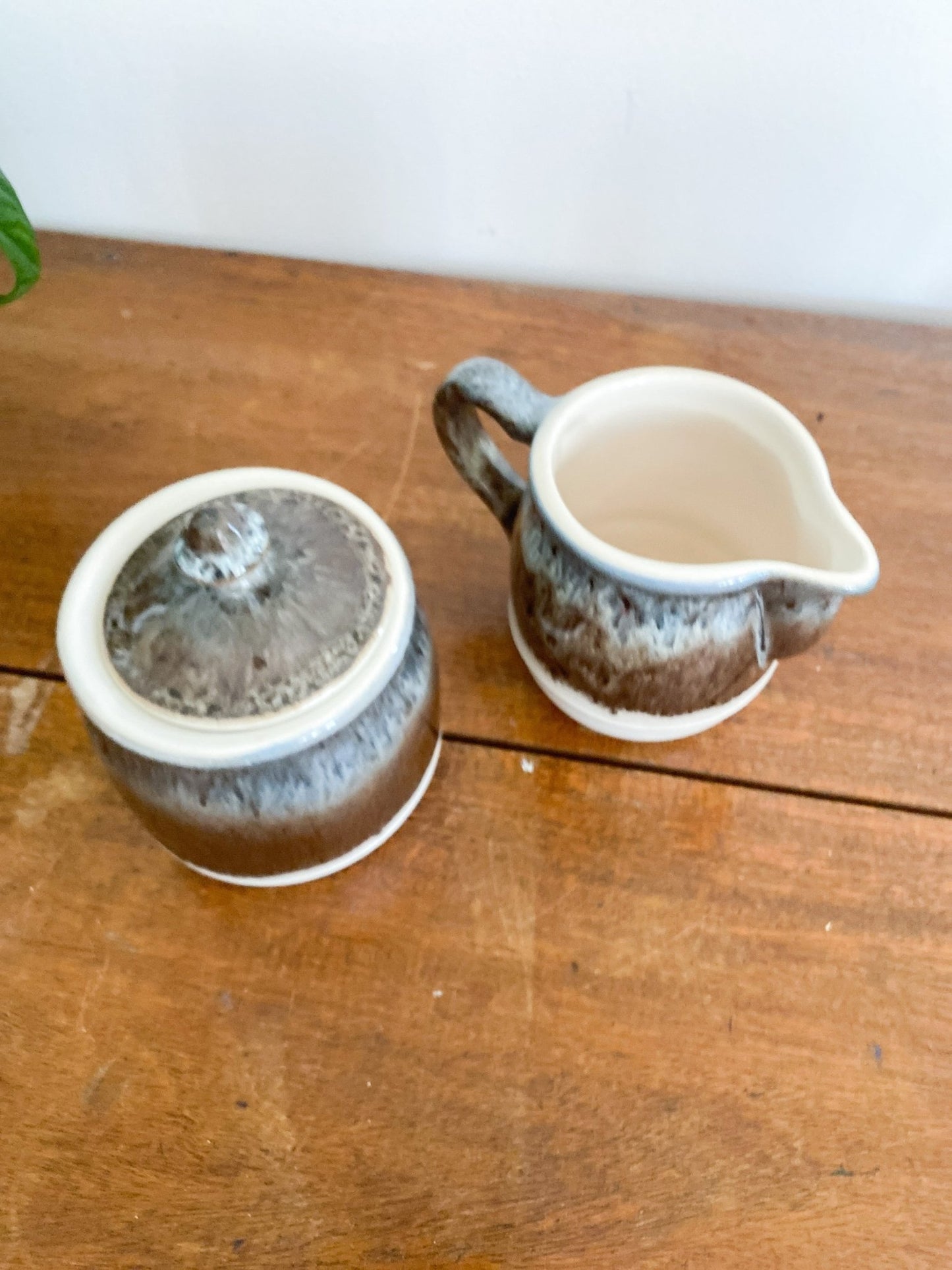 Beauceware Drip Glaze Sugar Creamer Set - Perth Market