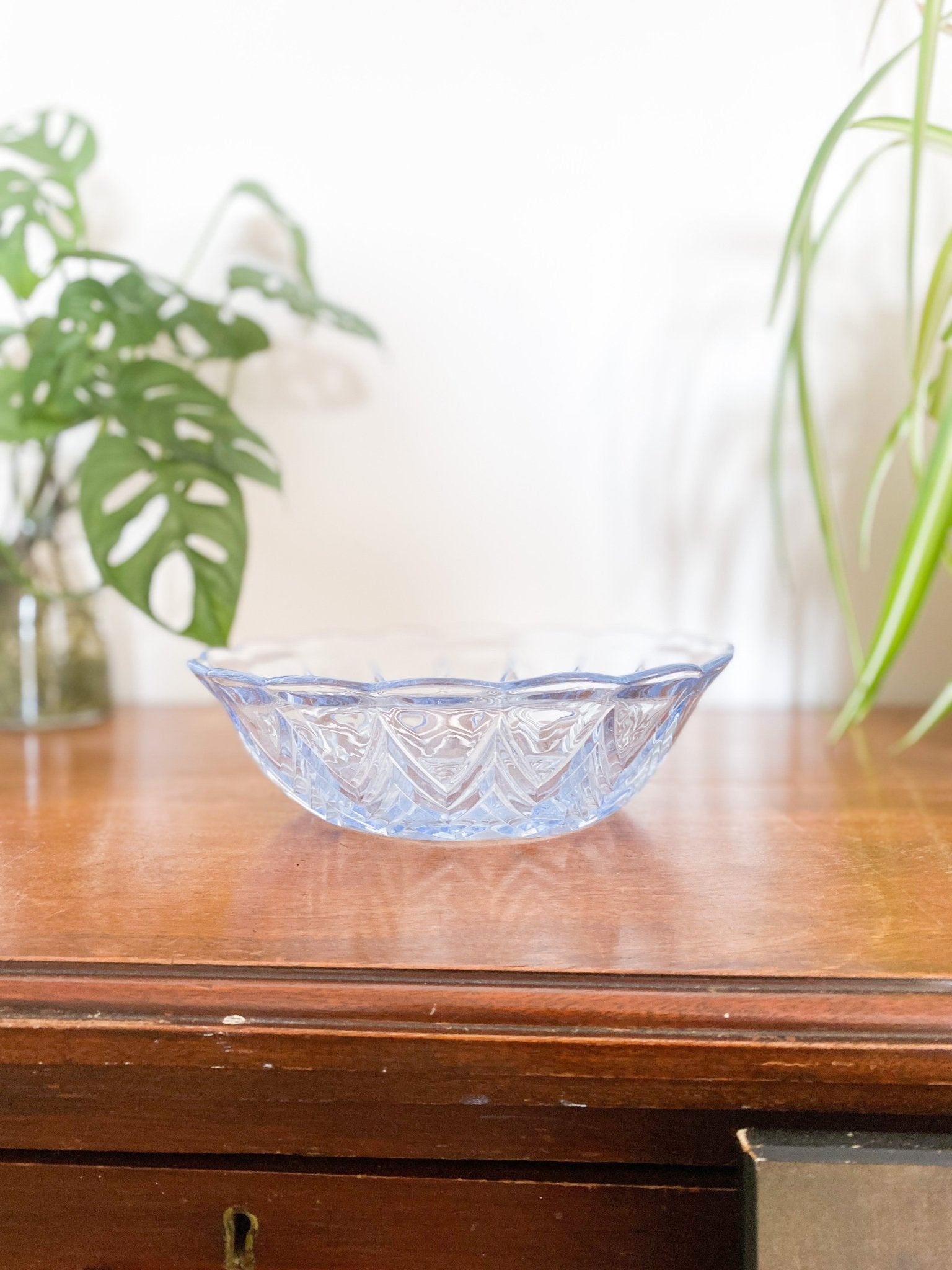 Blue Depression Glass Bowl - Perth Market