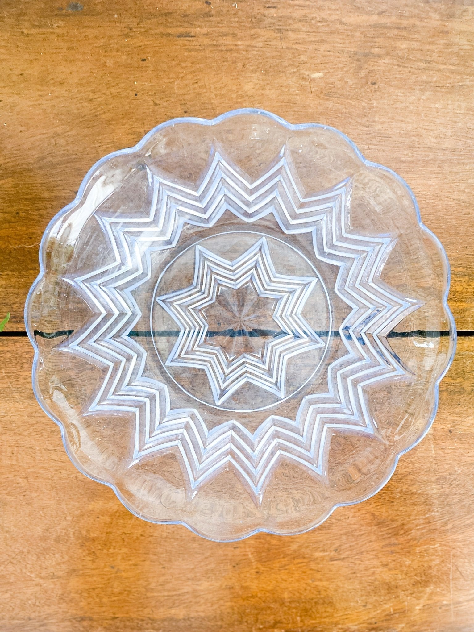 Blue Depression Glass Bowl - Perth Market