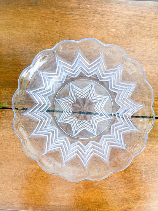 Blue Depression Glass Bowl - Perth Market