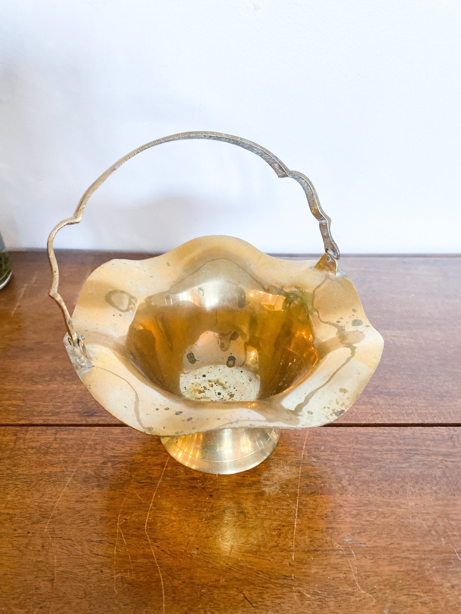 Brass Bowl with Handle - Perth Market