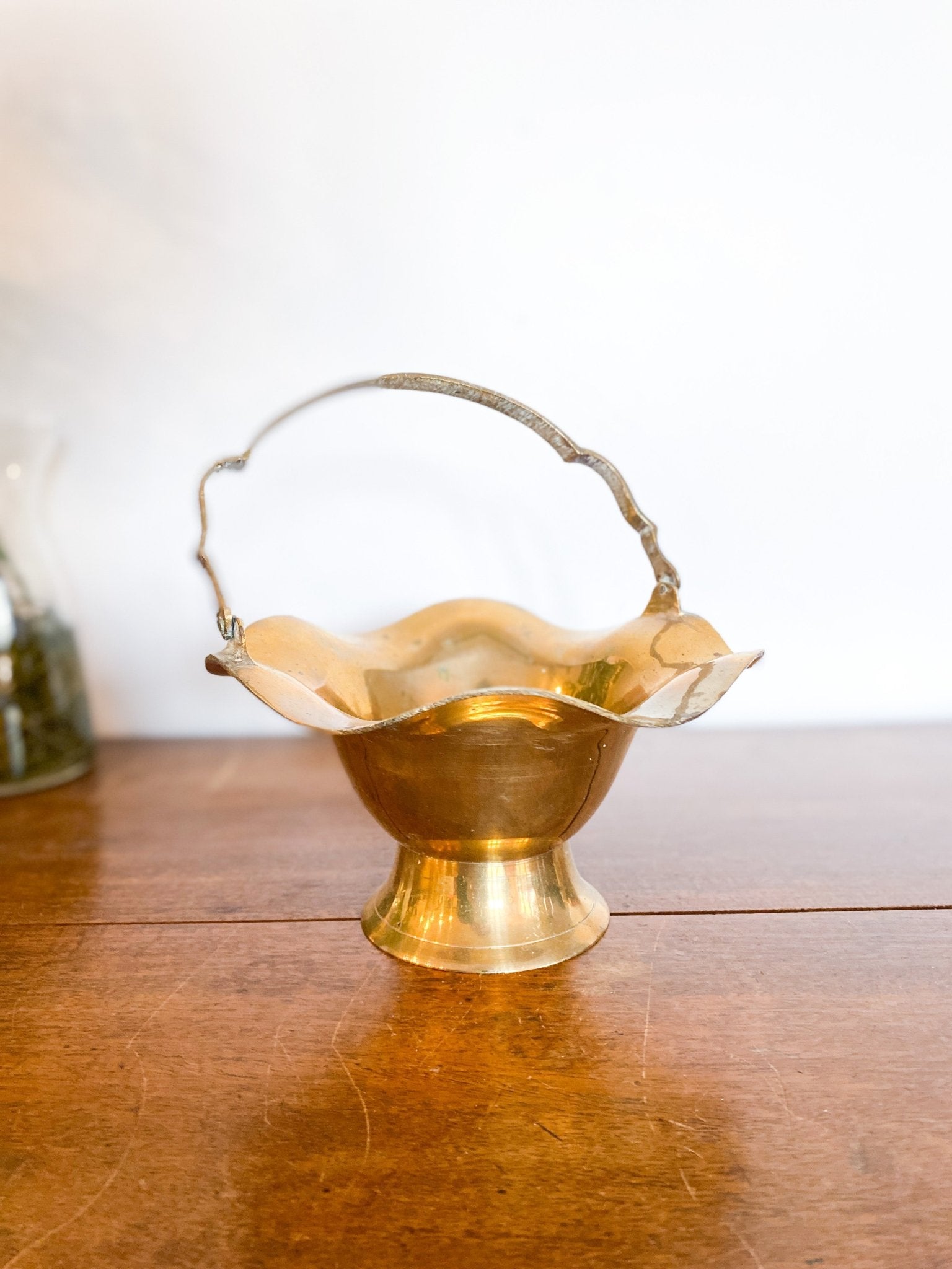 Brass Bowl with Handle - Perth Market