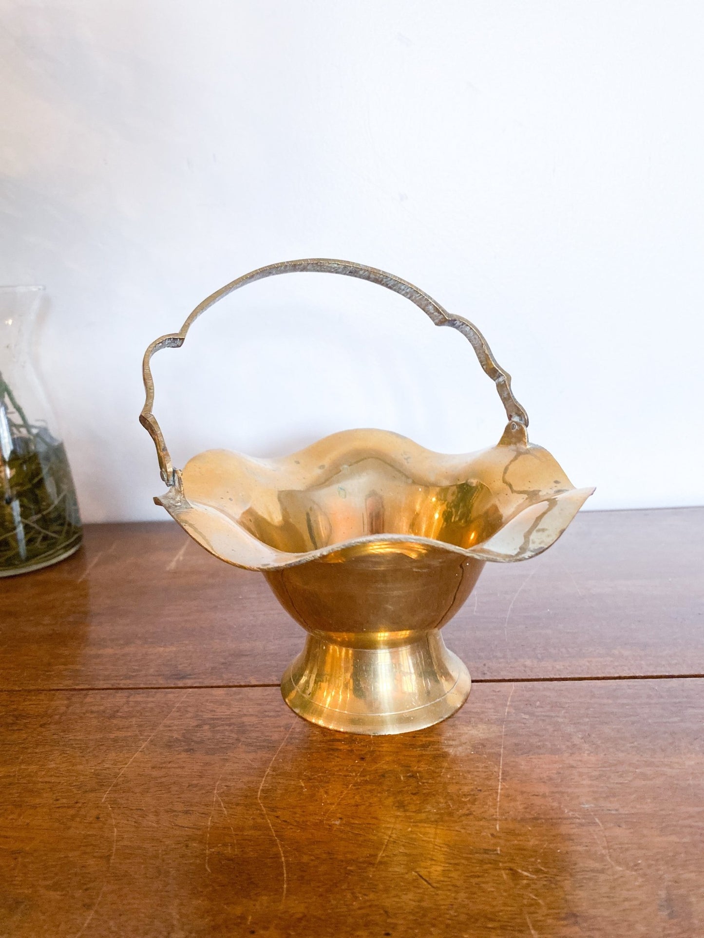 Brass Bowl with Handle - Perth Market