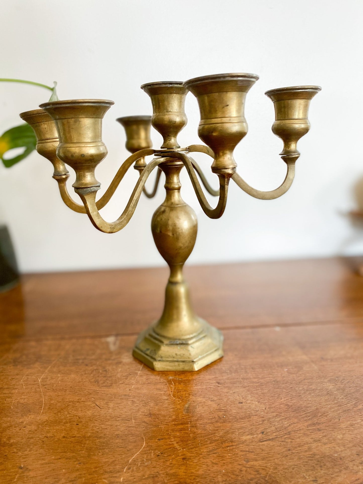 Brass Candelabra - 5 Candles - Perth Market