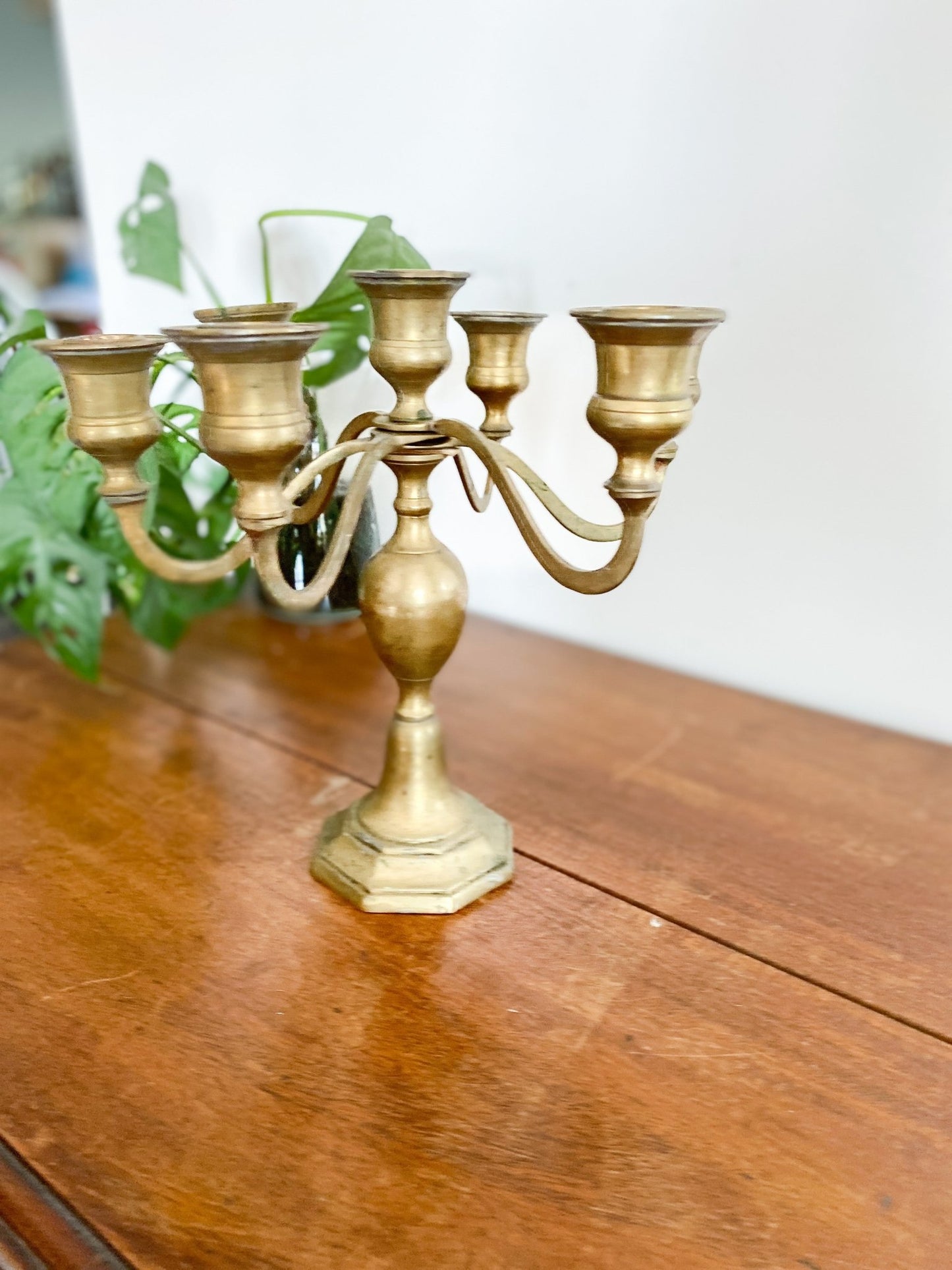 Brass Candelabra - 5 Candles - Perth Market