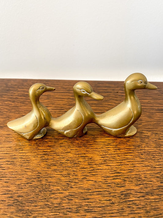 Brass Ducks in a Row - Perth Market