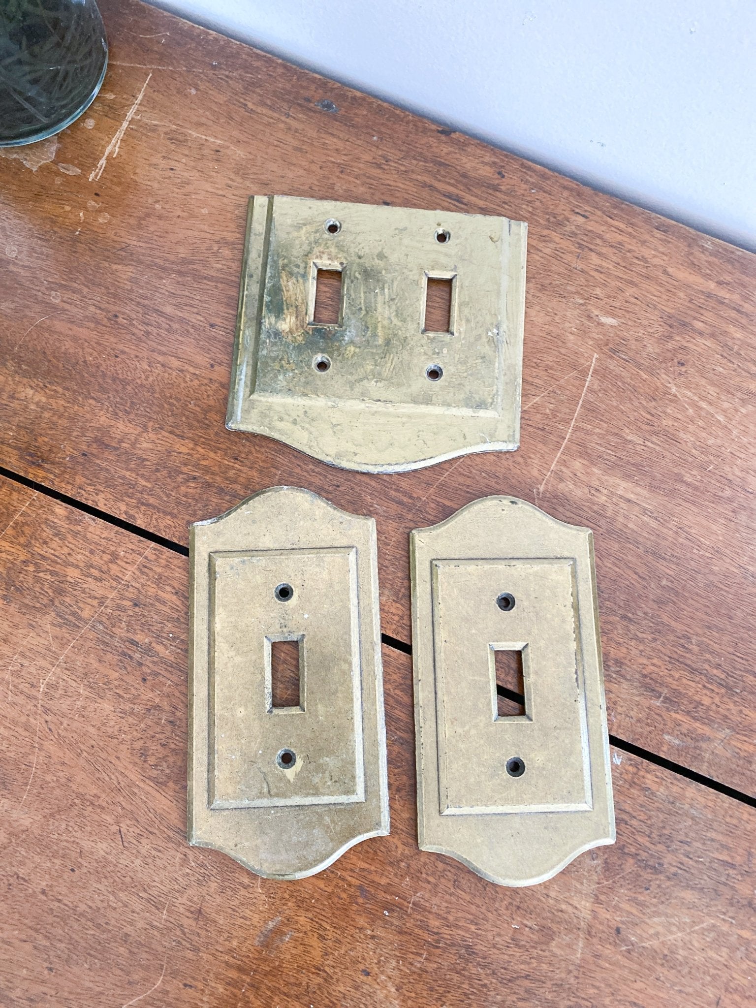 Brass Light Switch Plate Cover - Perth Market