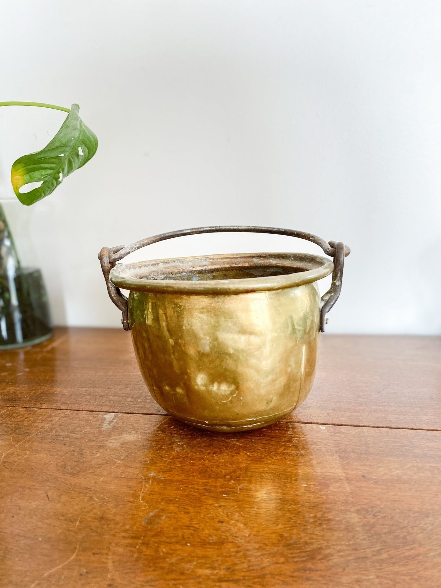 Brass Pail with Handle - Perth Market