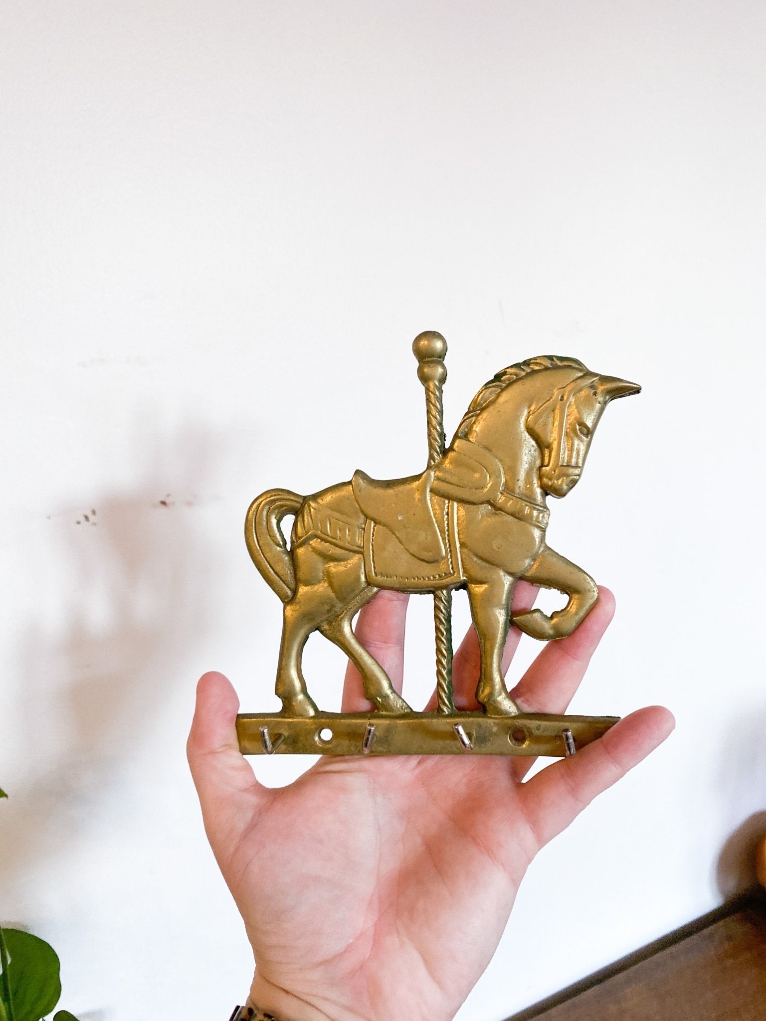 Brass Unicorn Key Hook - Perth Market