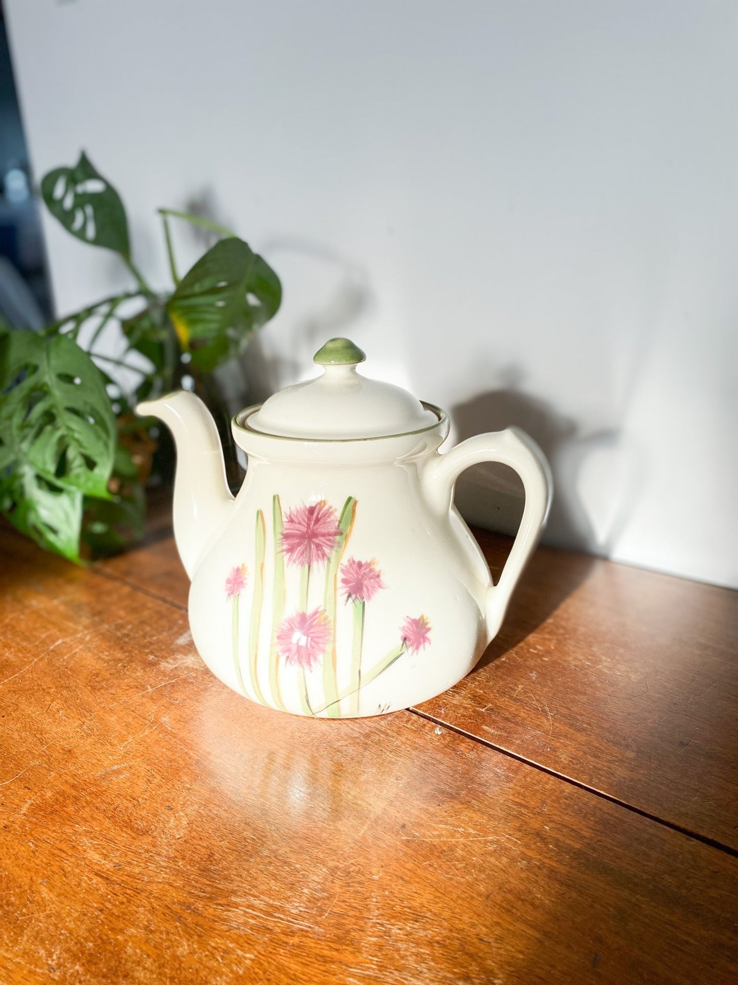 Buchan Thistleware Teapot - Scottish Stoneware - Perth Market