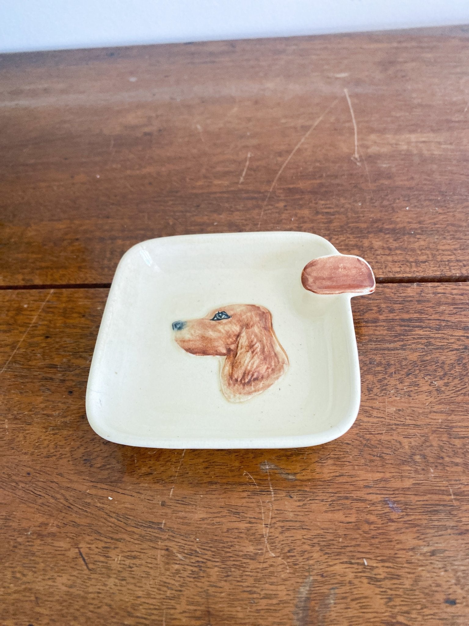 Carlton-Ware Dog Ashtray - Perth Market