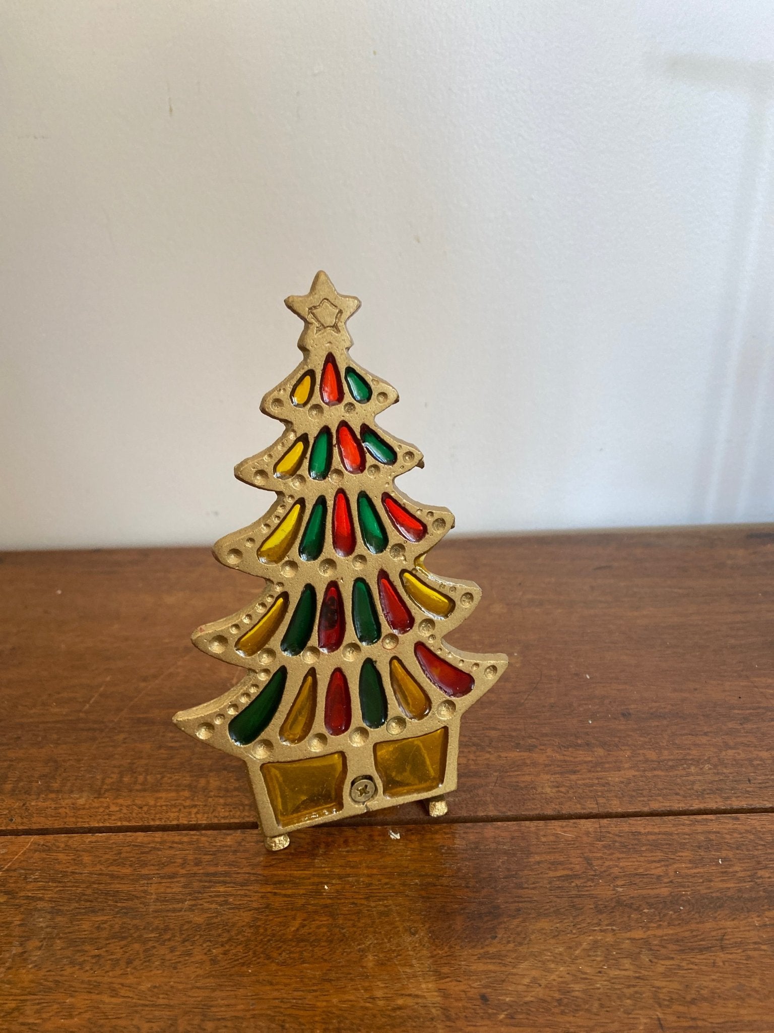 Christmas Tree Tea Light Decor - Perth Market