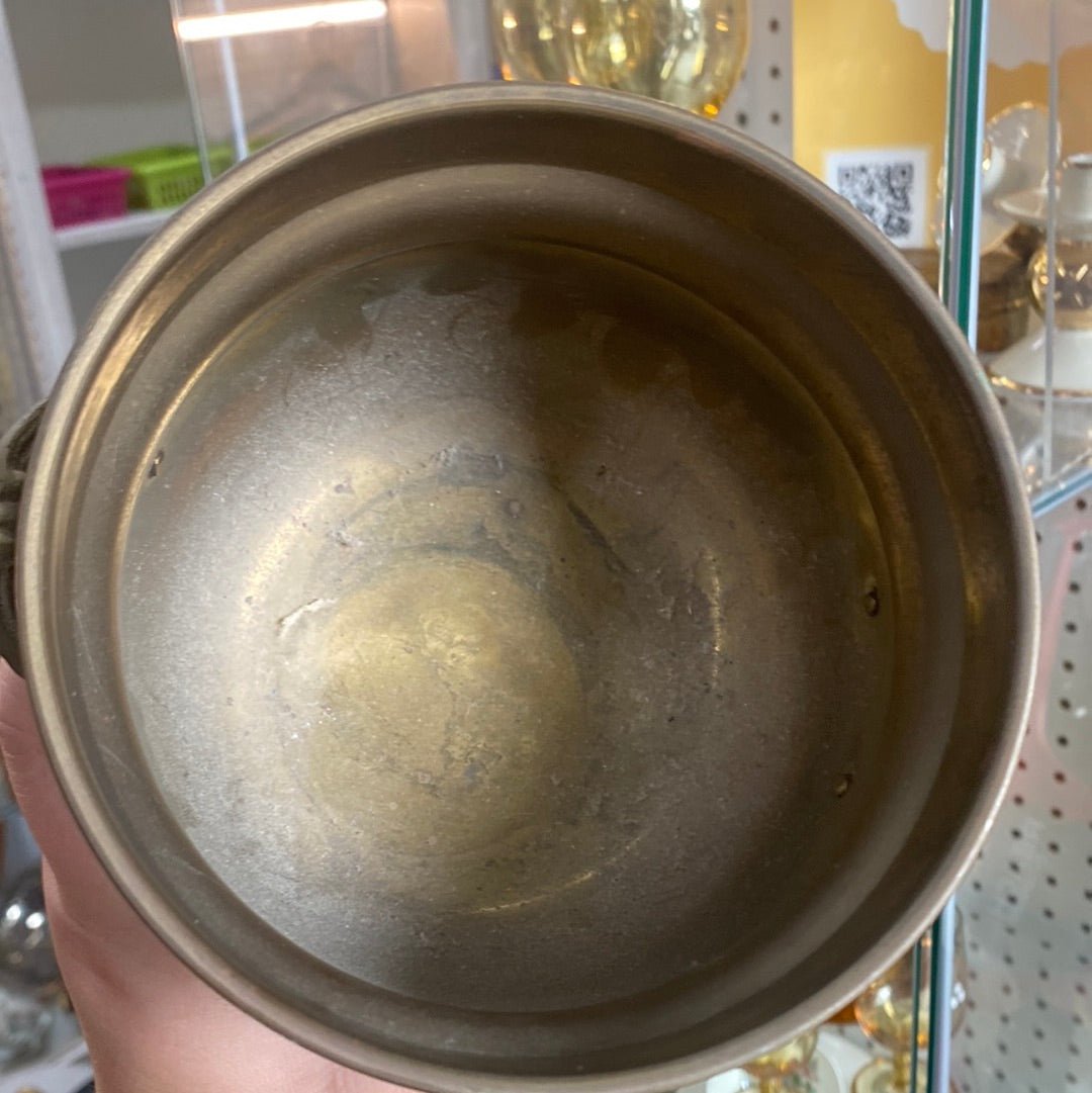 Footed Brass Bowl - Perth Market
