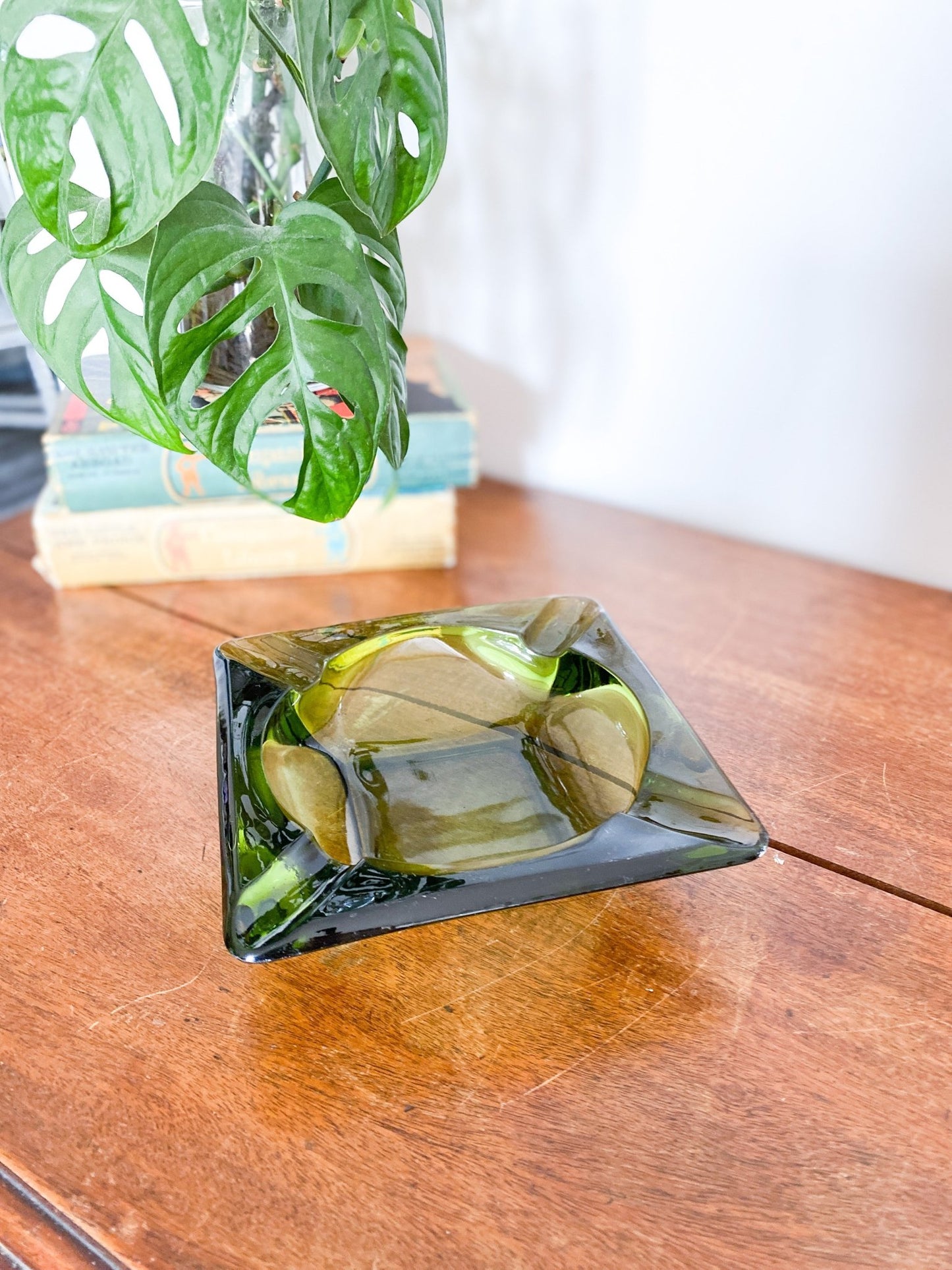 Green Glass Ashtray - Perth Market