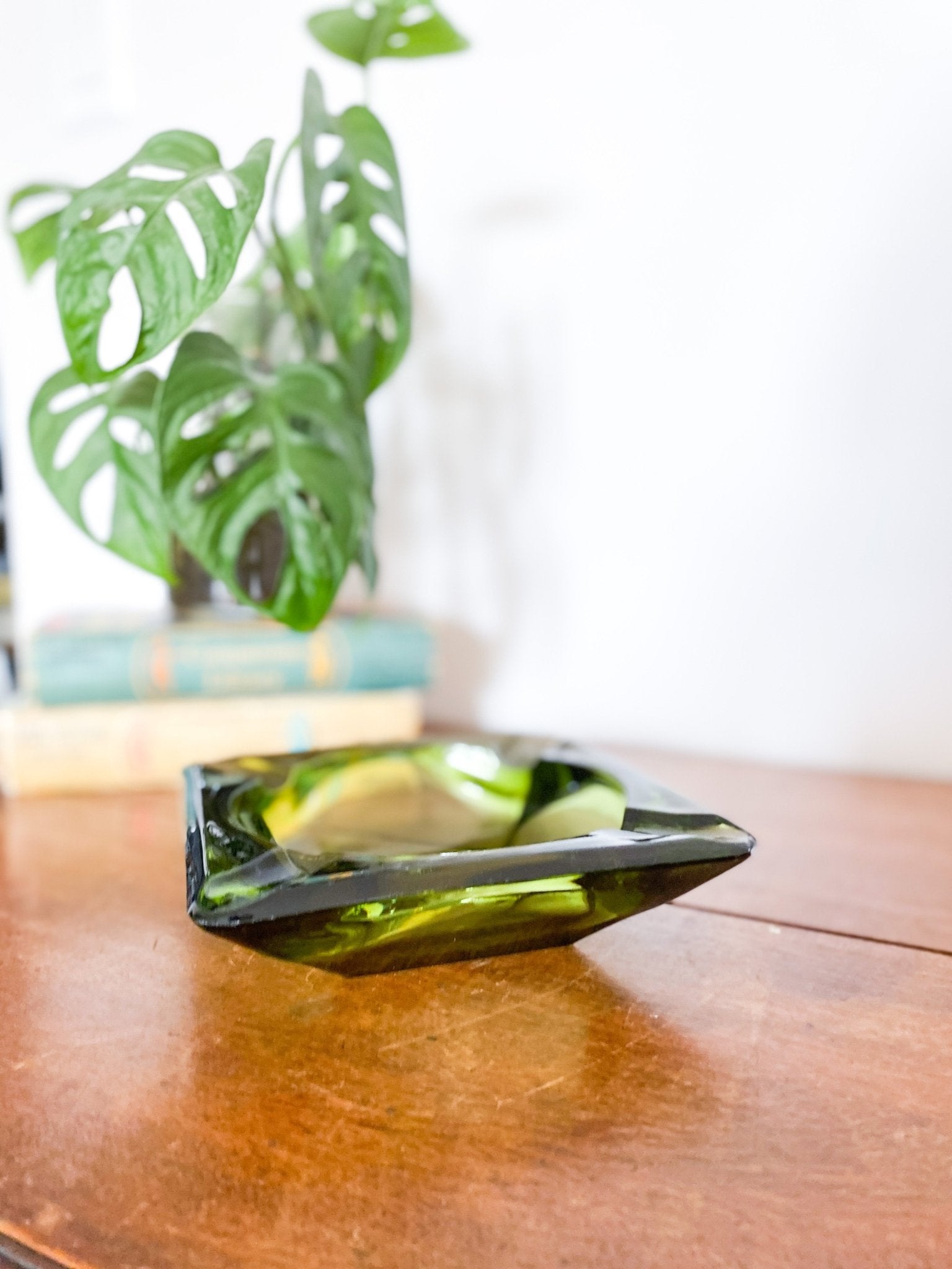 Green Glass Ashtray - Perth Market